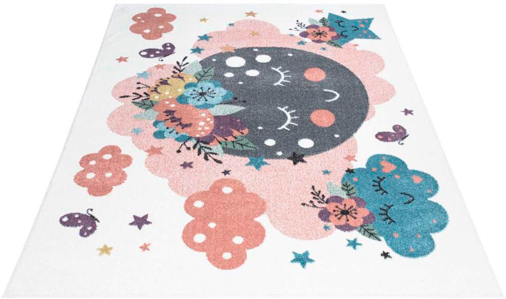 Carpet City Kinderteppich "ANIME917" rechteckig 11 mm Höhe Kinderzimmer Tep günstig online kaufen