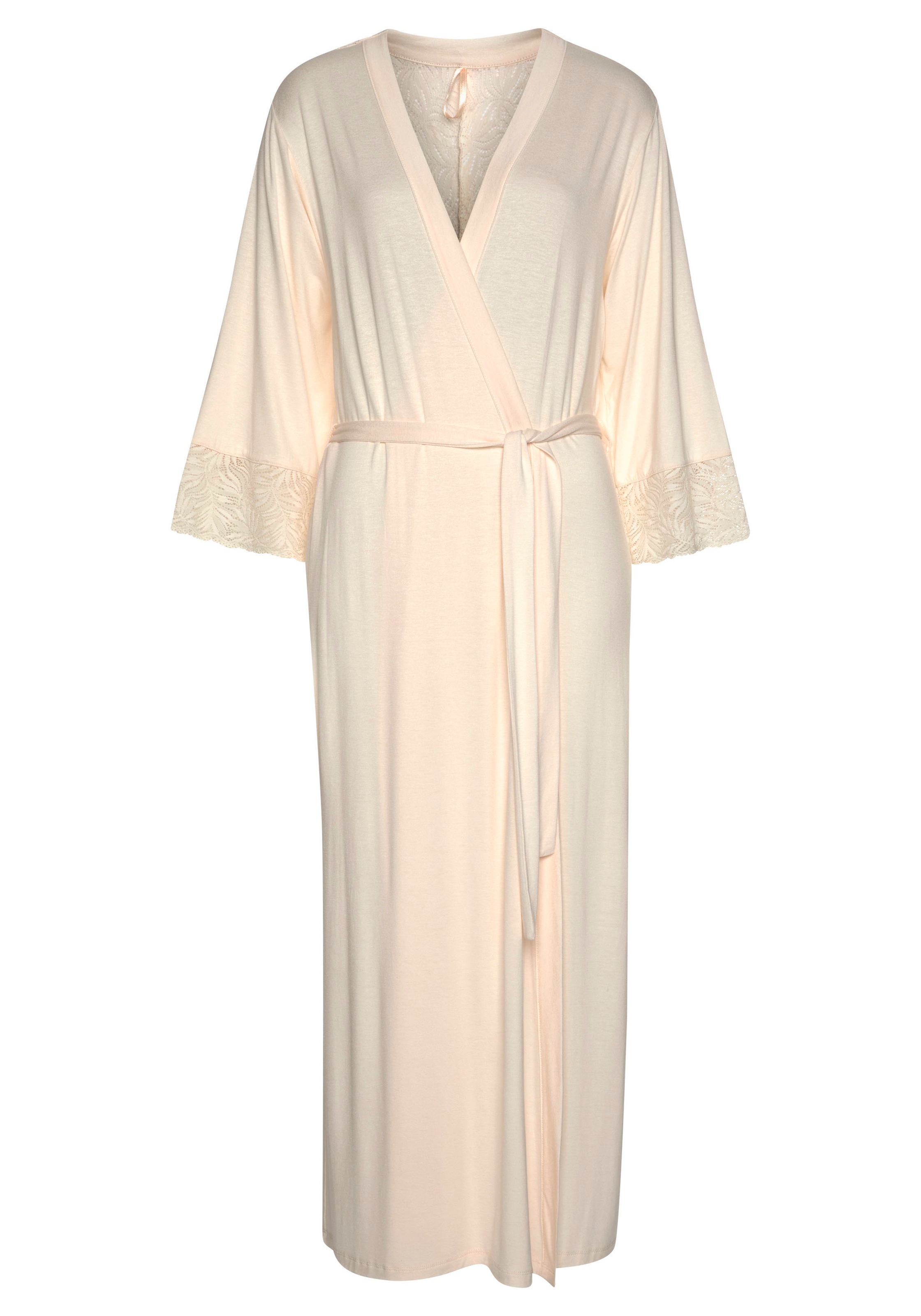 LASCANA Kimono 1-teilig, mit edlen Spitzendetails günstig online kaufen