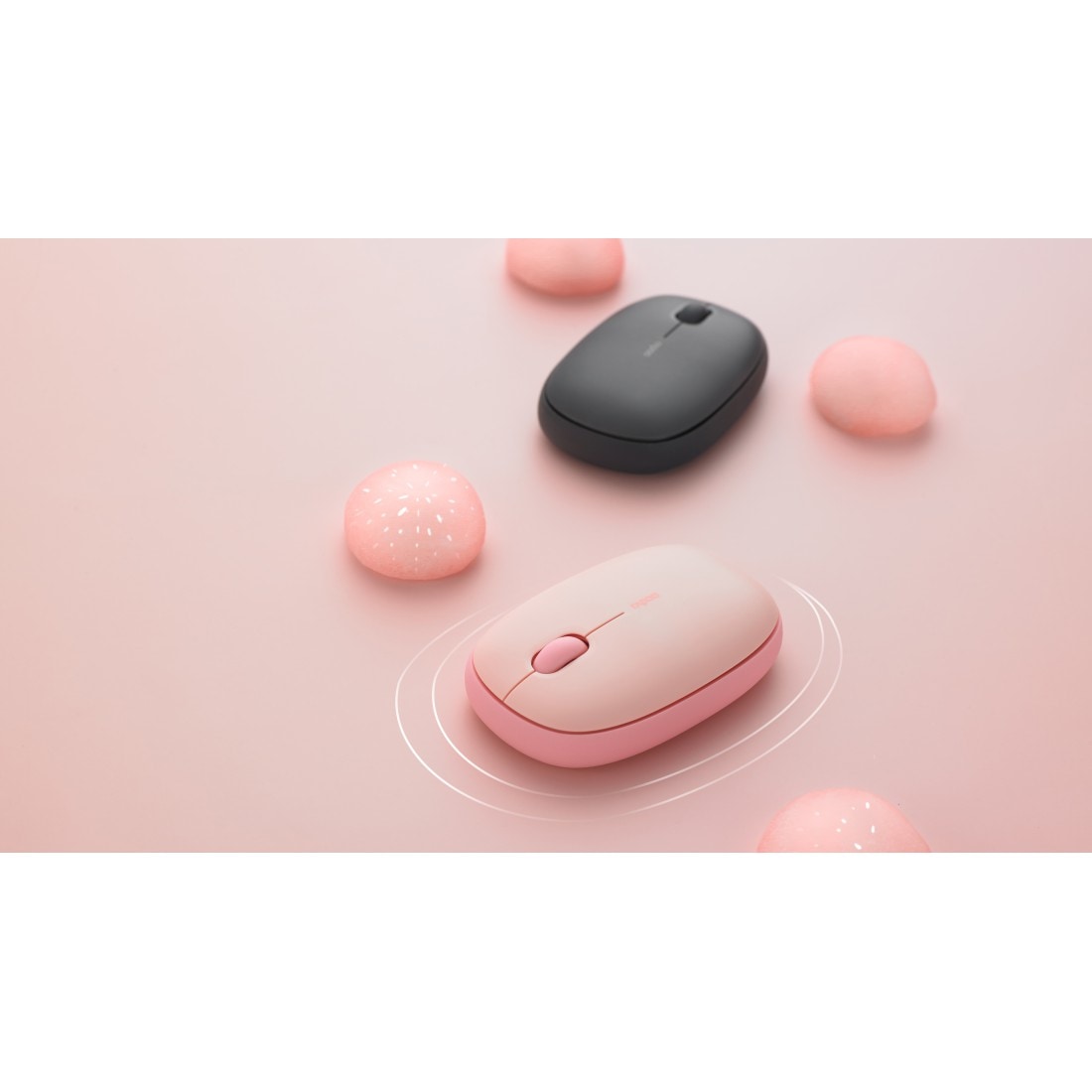Rapoo Maus »M660 Silent Kabellose lautlose Multi-Mode-Maus, 2.4 GHz, 1300 DPI«, kabellos-Bluetooth
