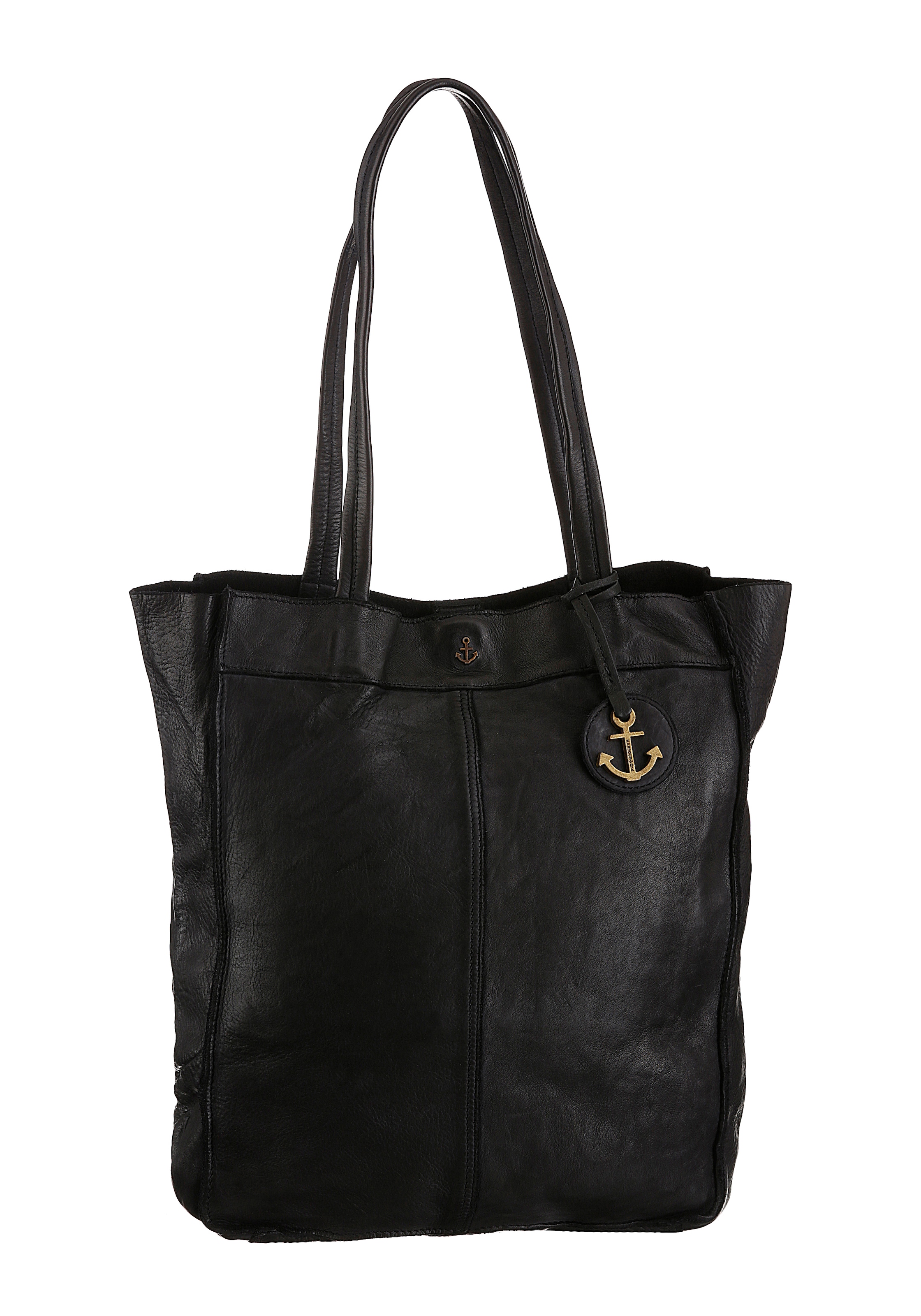 HARBOUR 2nd Shopper "Elbe 1" Damen Schultertasche, Umhängetasche mit Schmuckanhänger