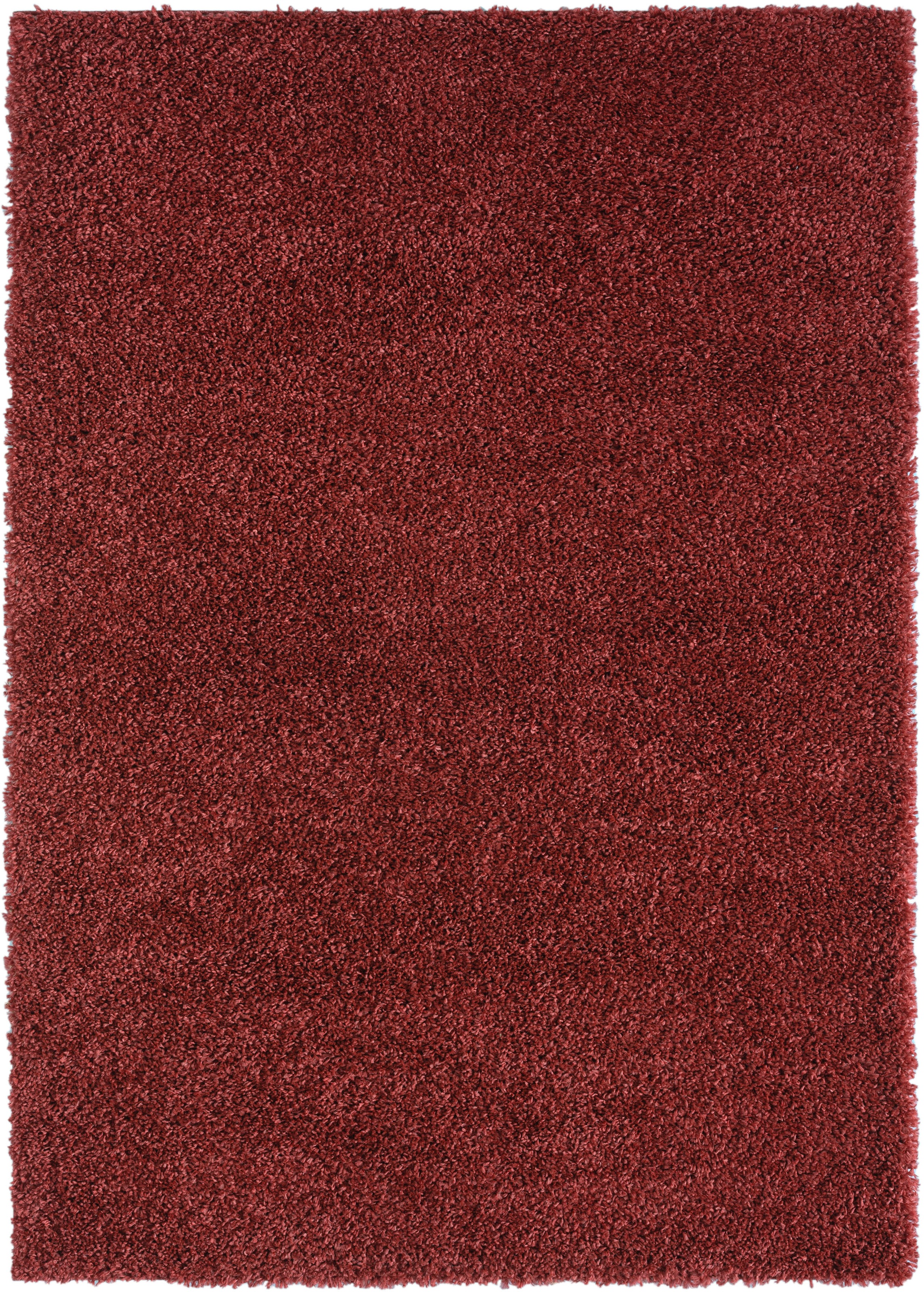 Myflair Möbel & Accessoires Hochflor-Teppich »My Shaggy«, rechteckig, 37 mm Höhe, Shaggy, Uni-Farben, leicht glänzend, Microfaser, extra flauschig