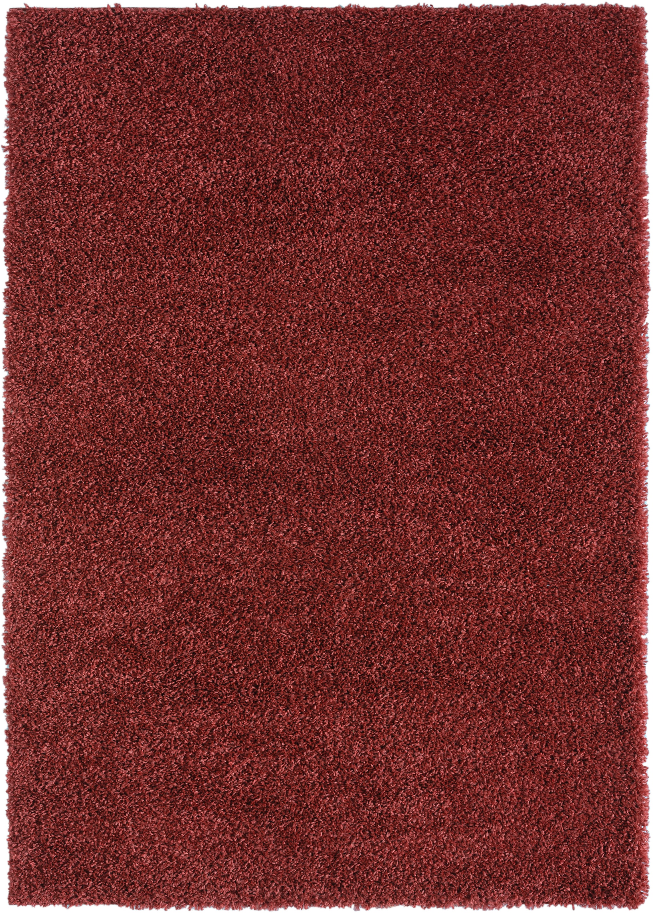 Myflair Möbel & Accessoires Hochflor-Teppich "My Shaggy", rechteckig, 37 mm Höhe, Shaggy, Uni-Farben, leicht glänzend, M