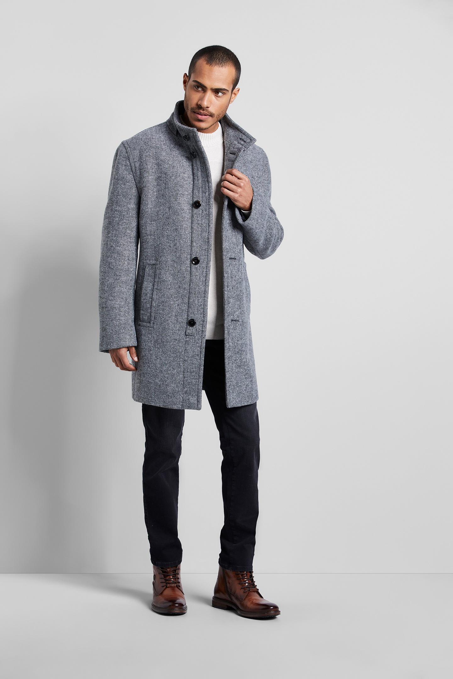 Thumbnail - bugatti Wintermantel extra warm gefüttert