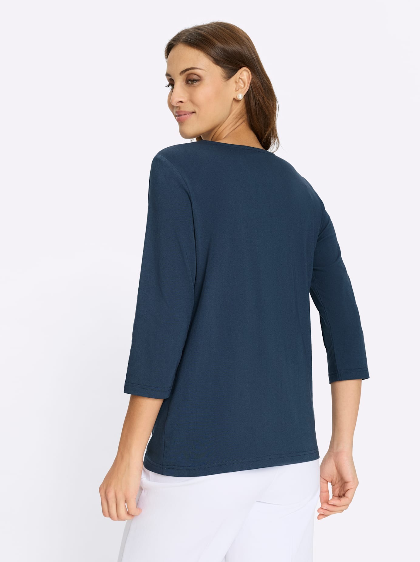 Lady 3/4-Arm-Shirt »Rundhals-Shirt« 1 tlg.