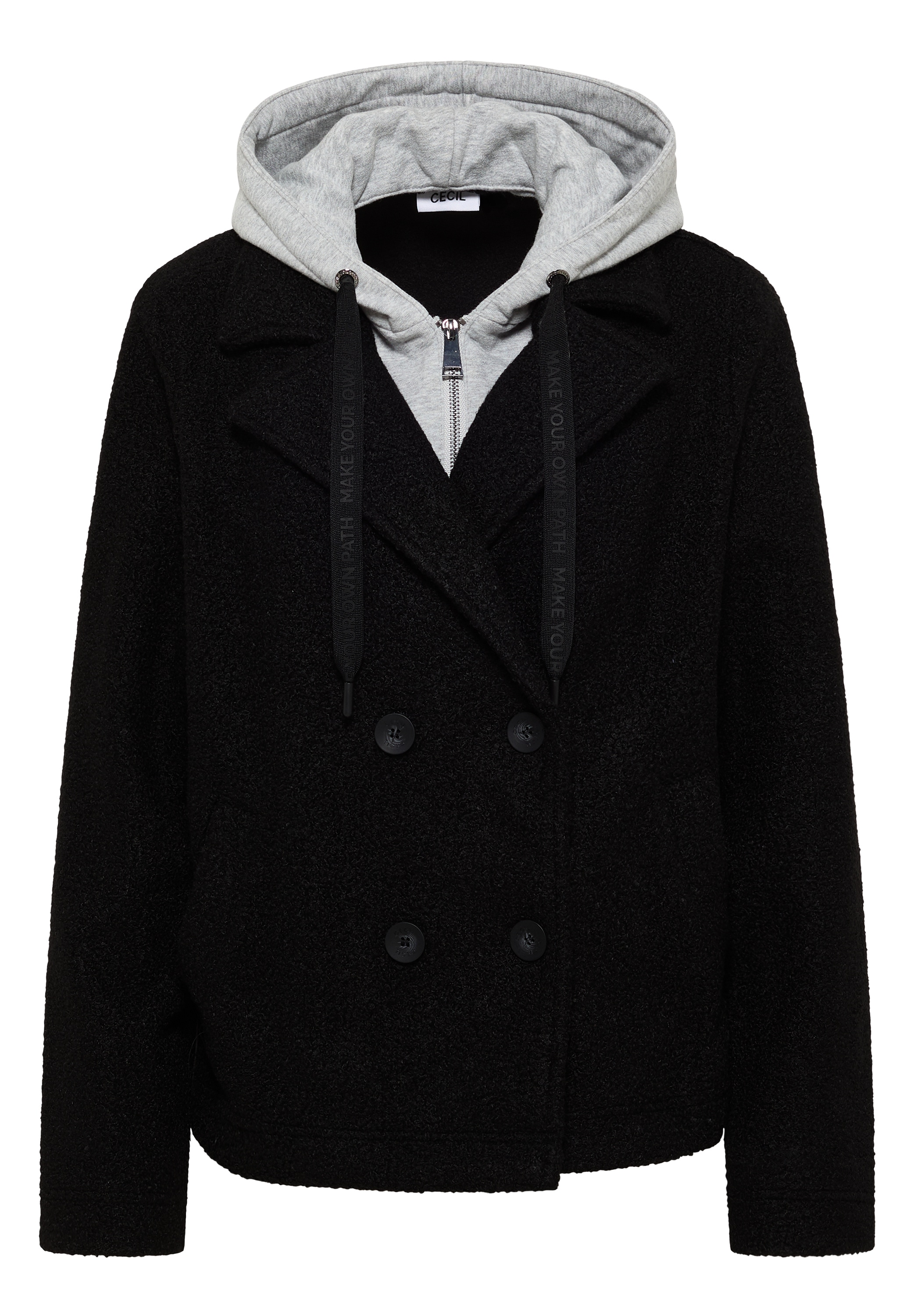 Cecil Outdoorjacke, mit Kapuze, mit abnehmbarer Kapuze