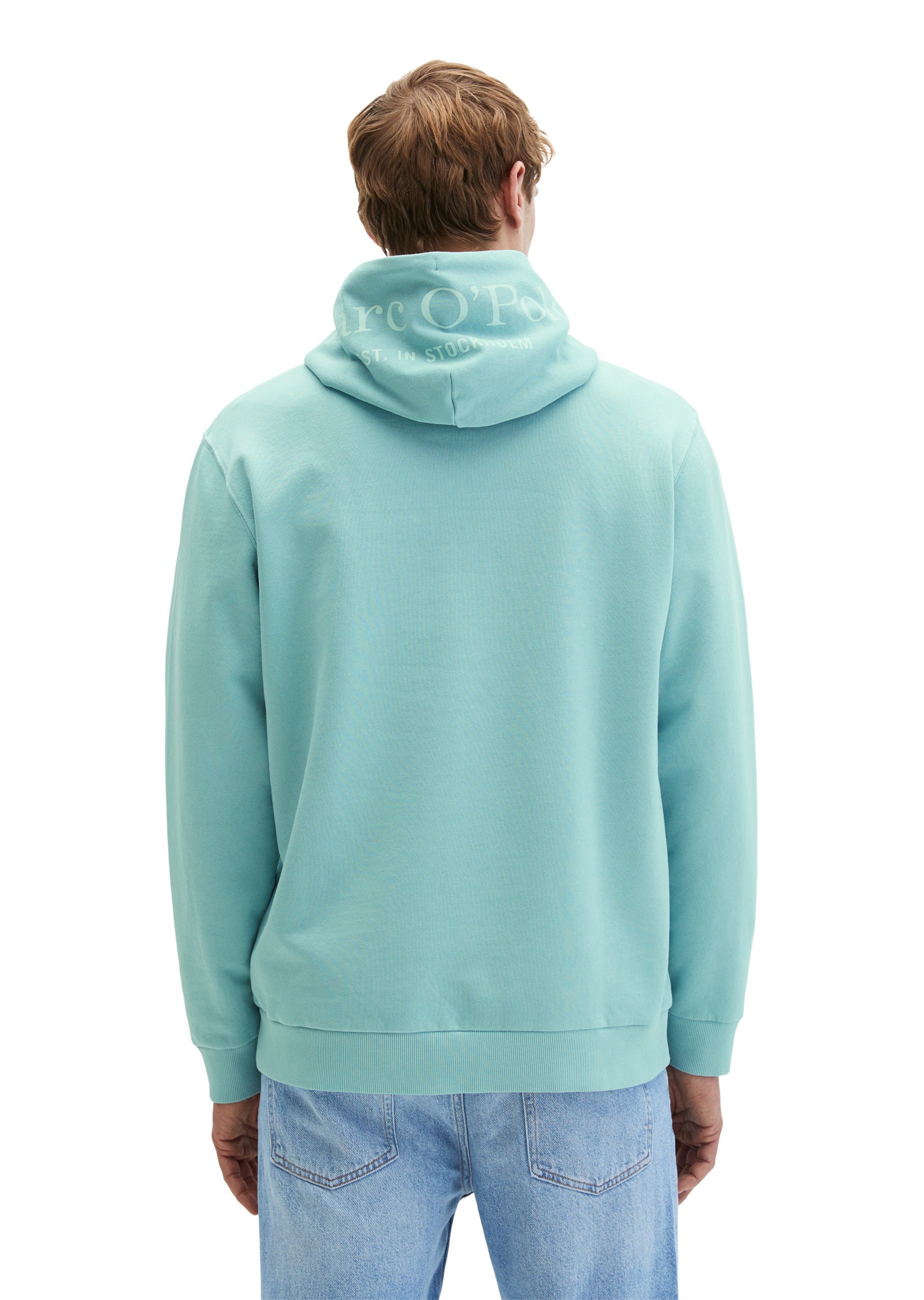 Marc O'Polo Sweatshirt »mit Logo-Print auf der Kapuze«
