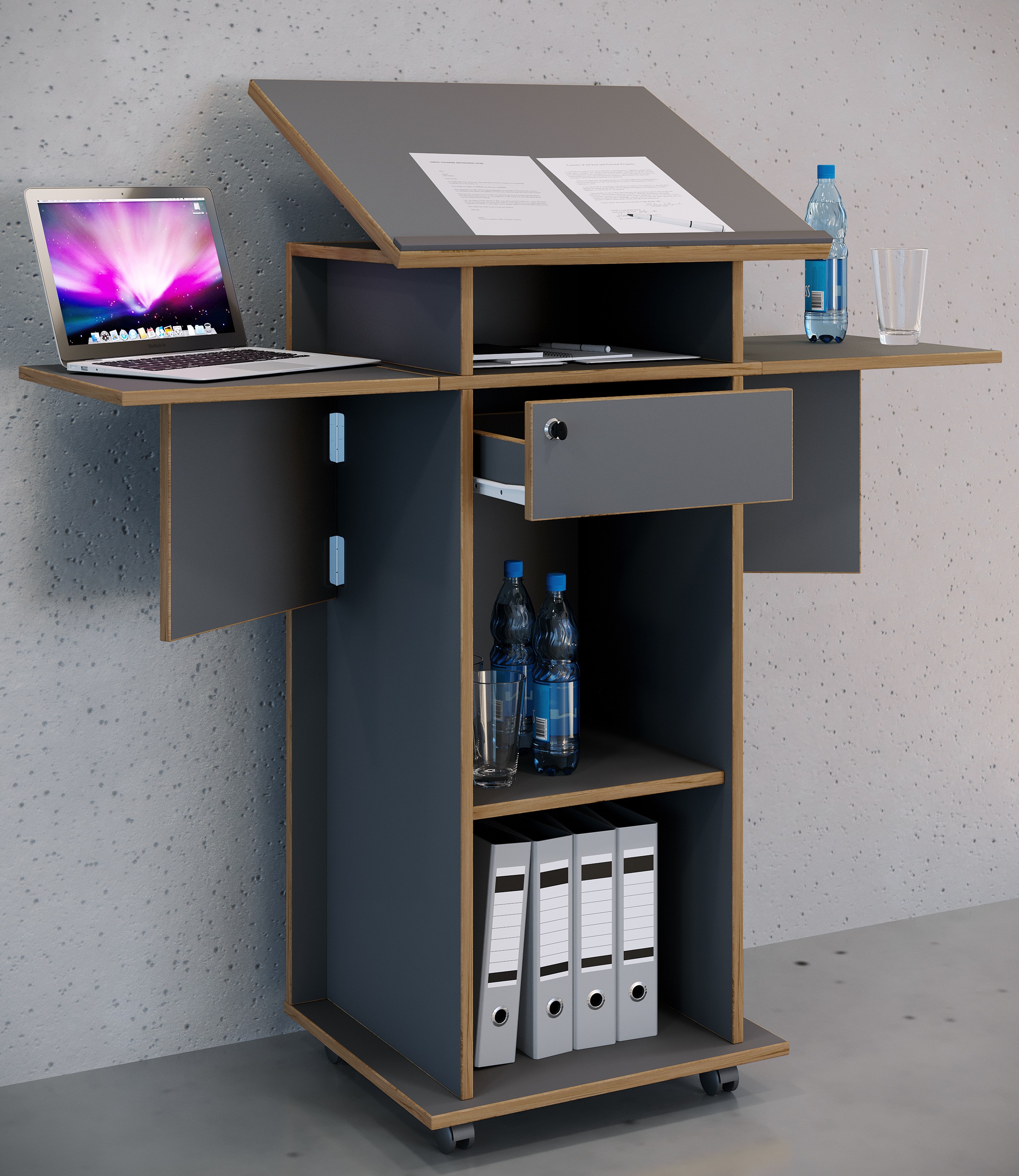 VCM Salia Lectern Black 3