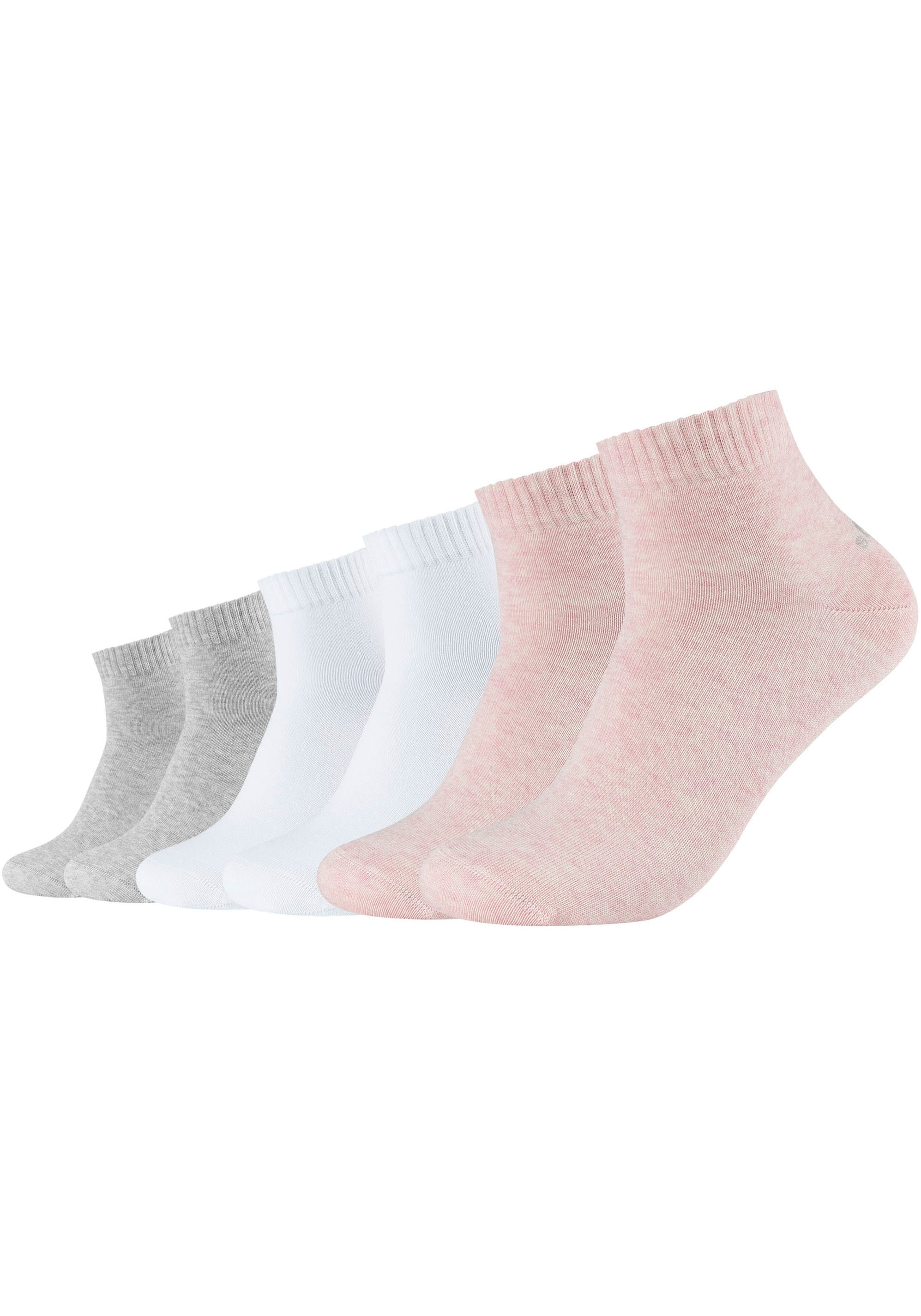 s.Oliver Kurzsocken, (6er Pack), mit weichem Bund