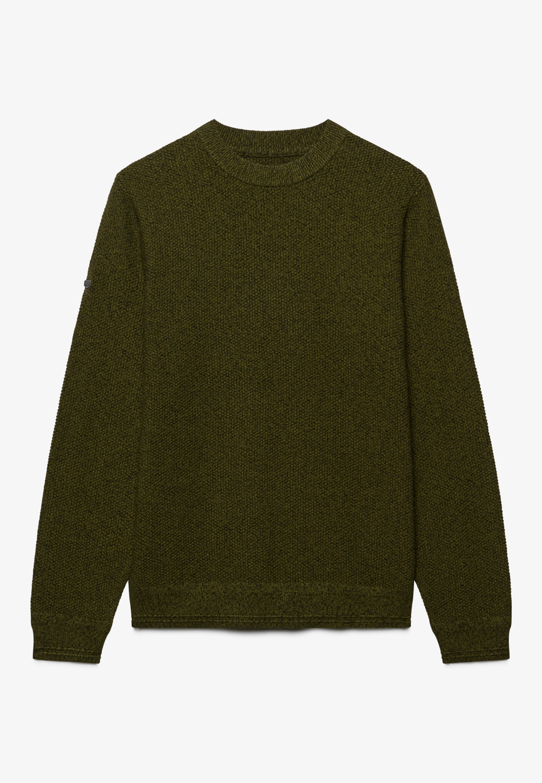 Superdry Rundhalspullover »TEXTURE KNIT JUMPER« Baumwolle, regular fit