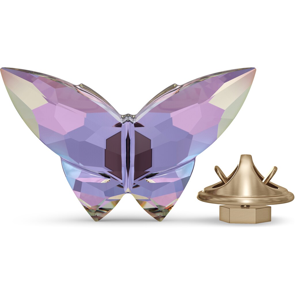 Swarovski Dekoobjekt »Jungle Beats Schmetterling Magnet, violett, klein, 5572153«