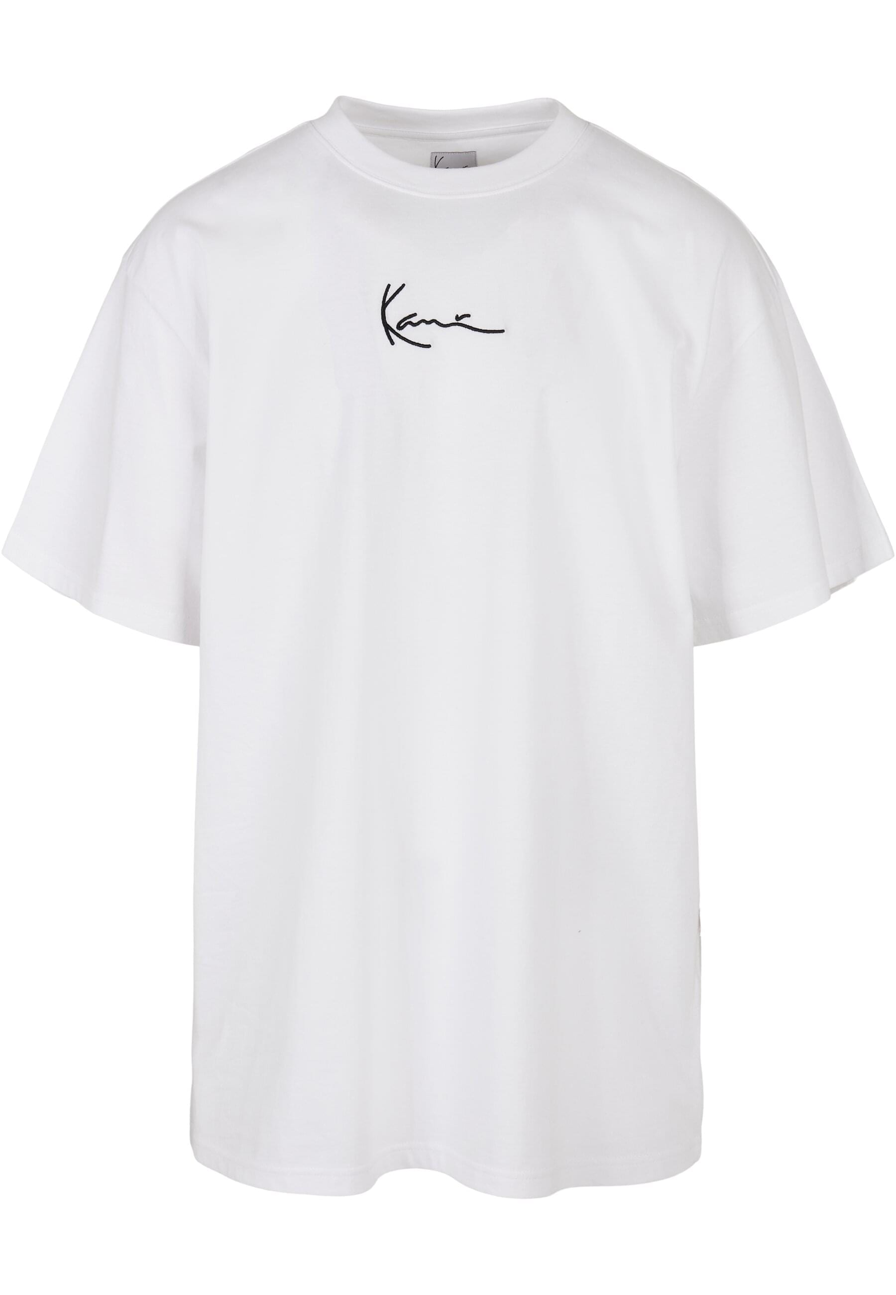 Karl Kani Kurzarmshirt "Karl Kani Herren KKMQ12002 SMALL SIGNATURE TEE WHT" günstig online kaufen