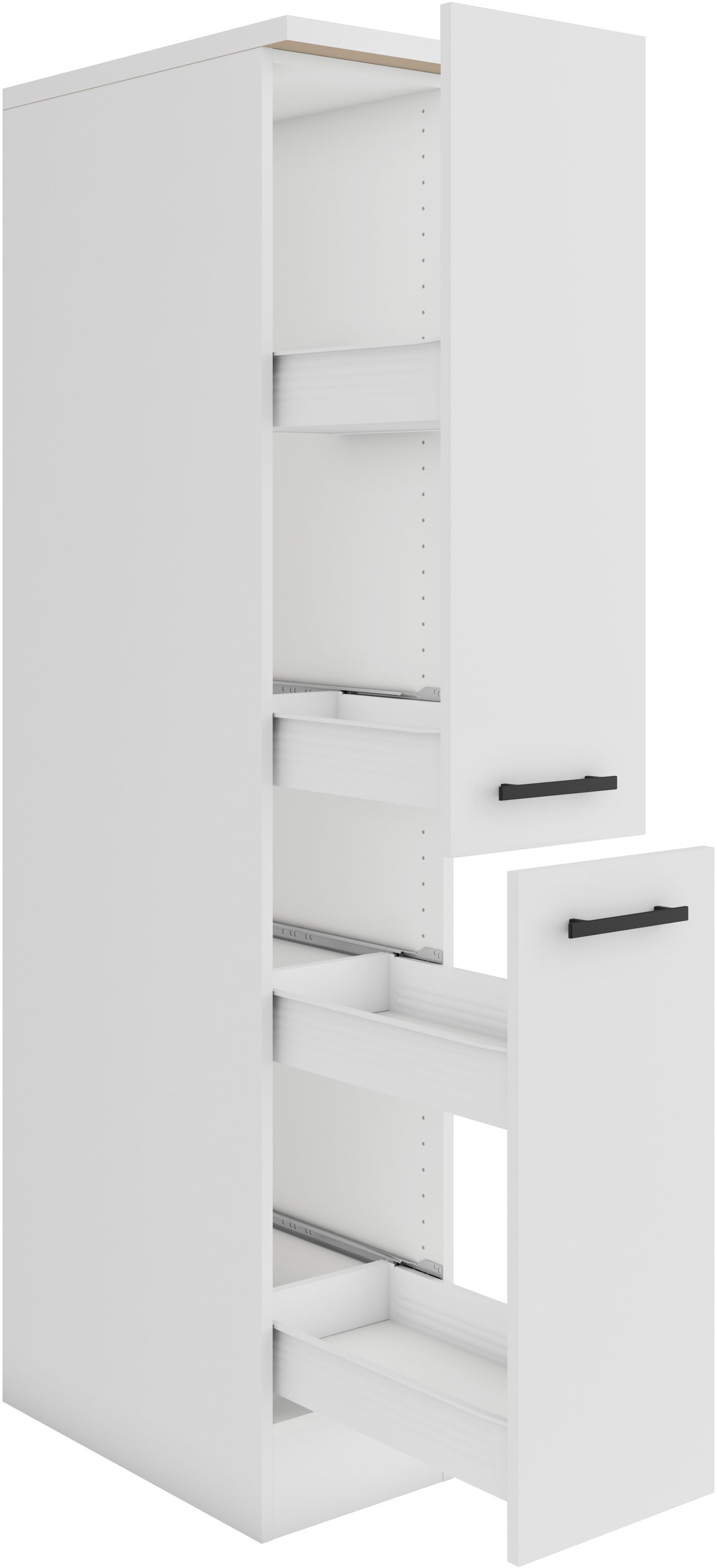 OPTIFIT Apothekerschrank »Palma«, Breite 30 cm, Höhe 174,4 cm, 2 Auszüge, 5 Ablagen