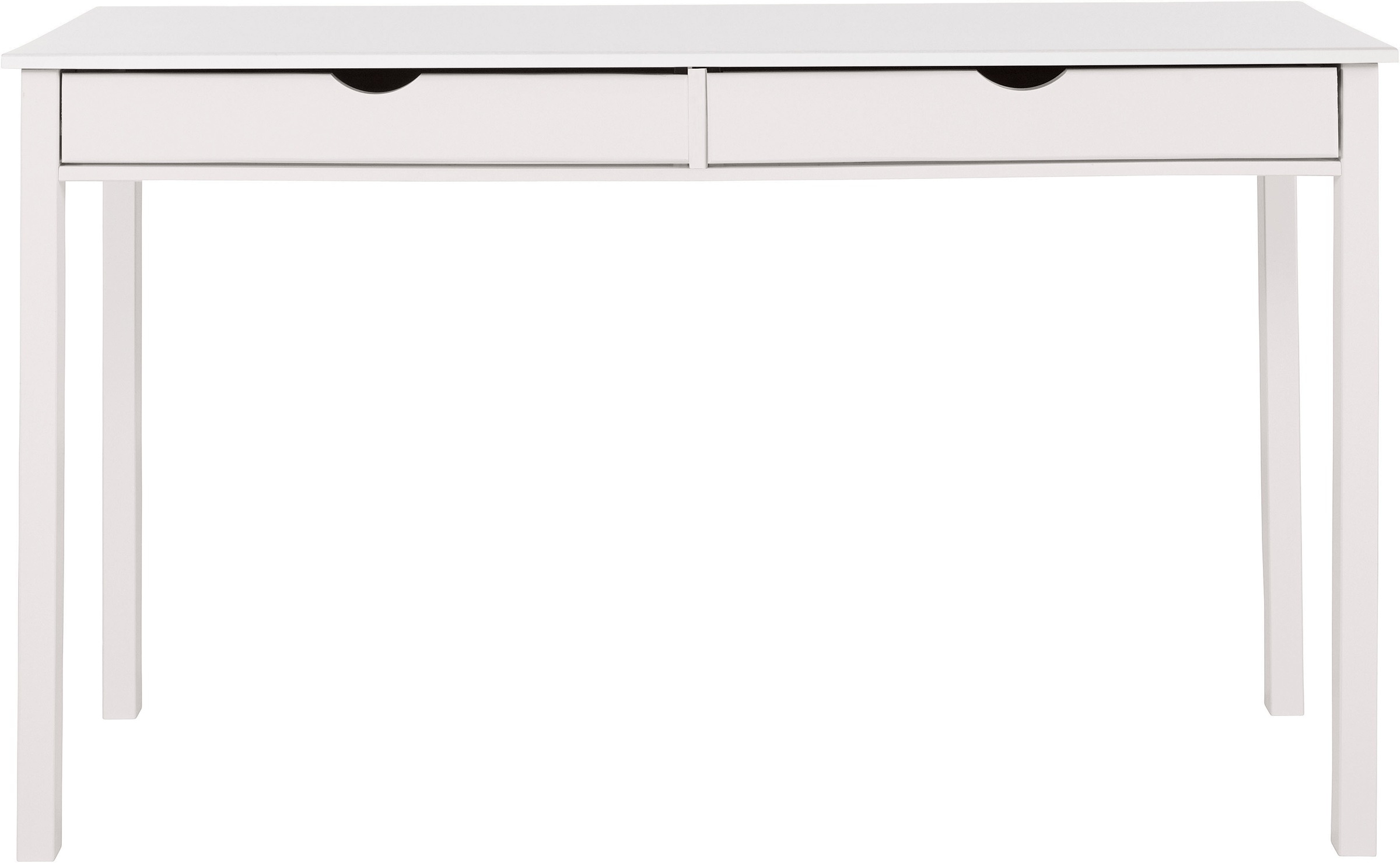 Home affaire Schreibtisch "Gava" massives Kiefernholz, für das home office, Breite 100/120/140 cm