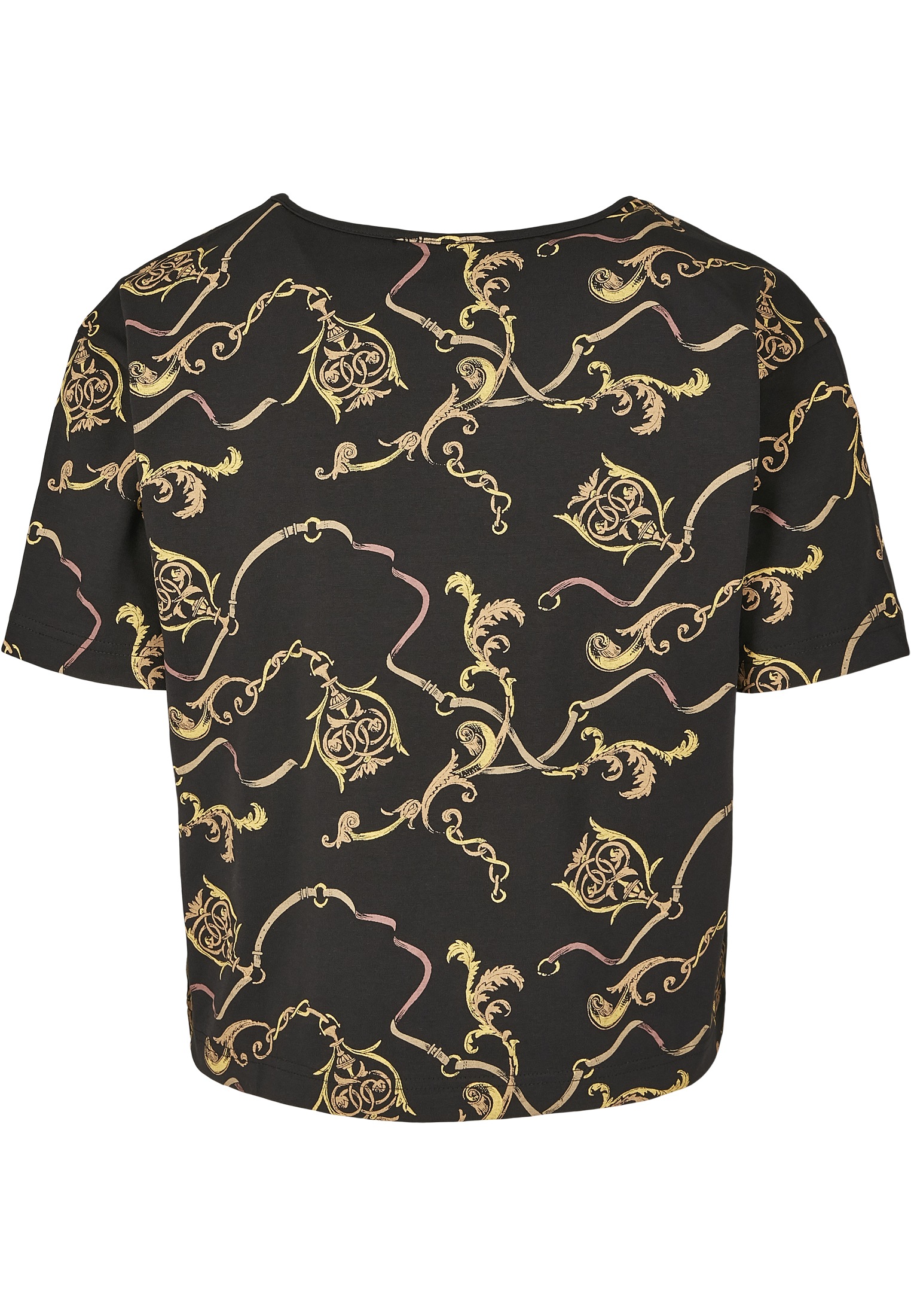 URBAN CLASSICS Kurzarmshirt »Damen Tee«, AOP BAUR Print Ladies (1 tlg.) kaufen Oversized Short | Luxury online