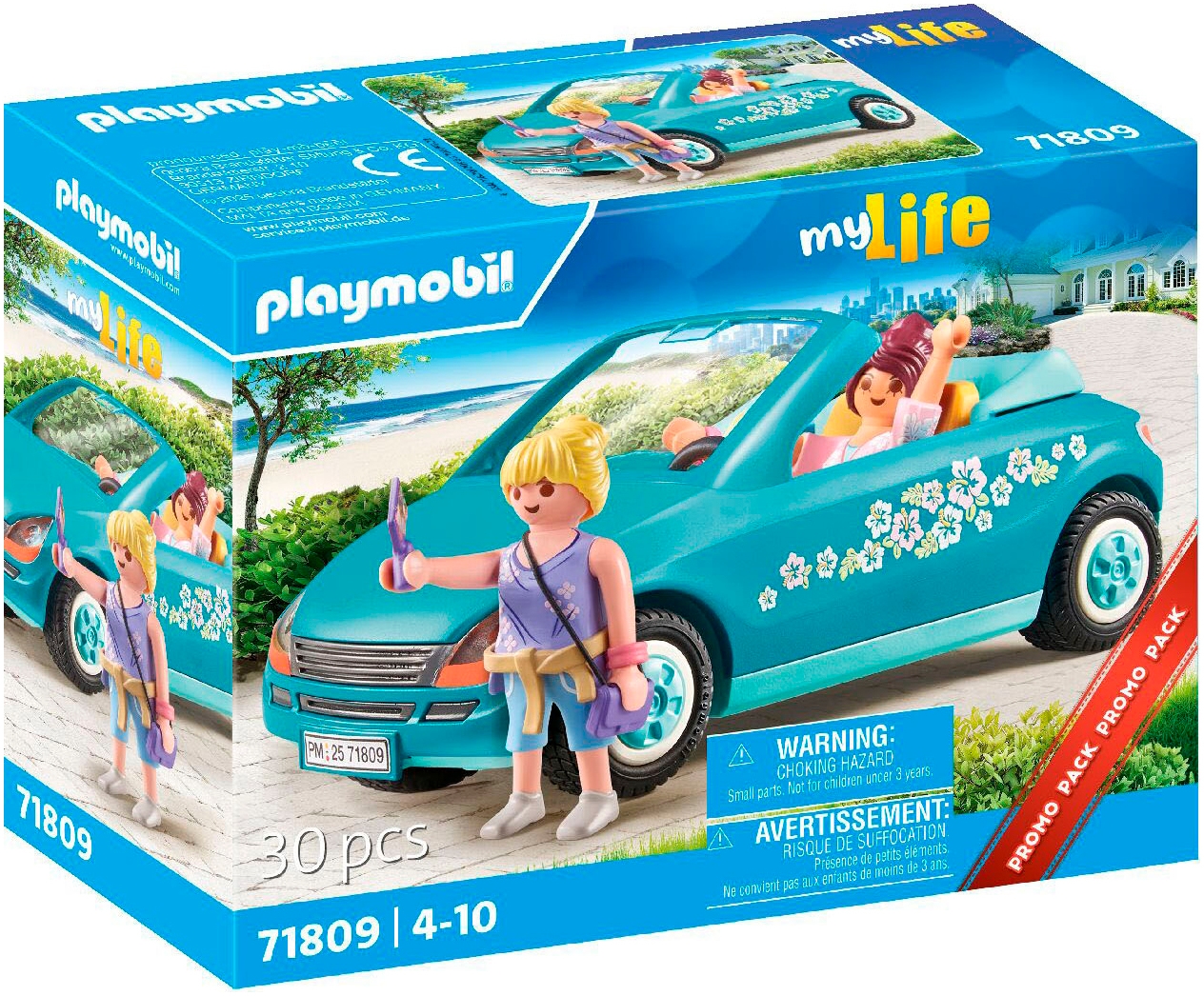 Playmobil® Konstruktions-Spielset »Cabrioausflug (71809), Playmobil My Life«, (30 St.)