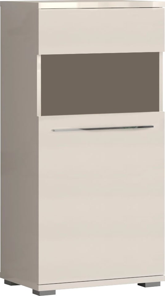 Places of Style Highboard "Piano Vitrine", UV lackiert, Soft-Close Funktion günstig online kaufen