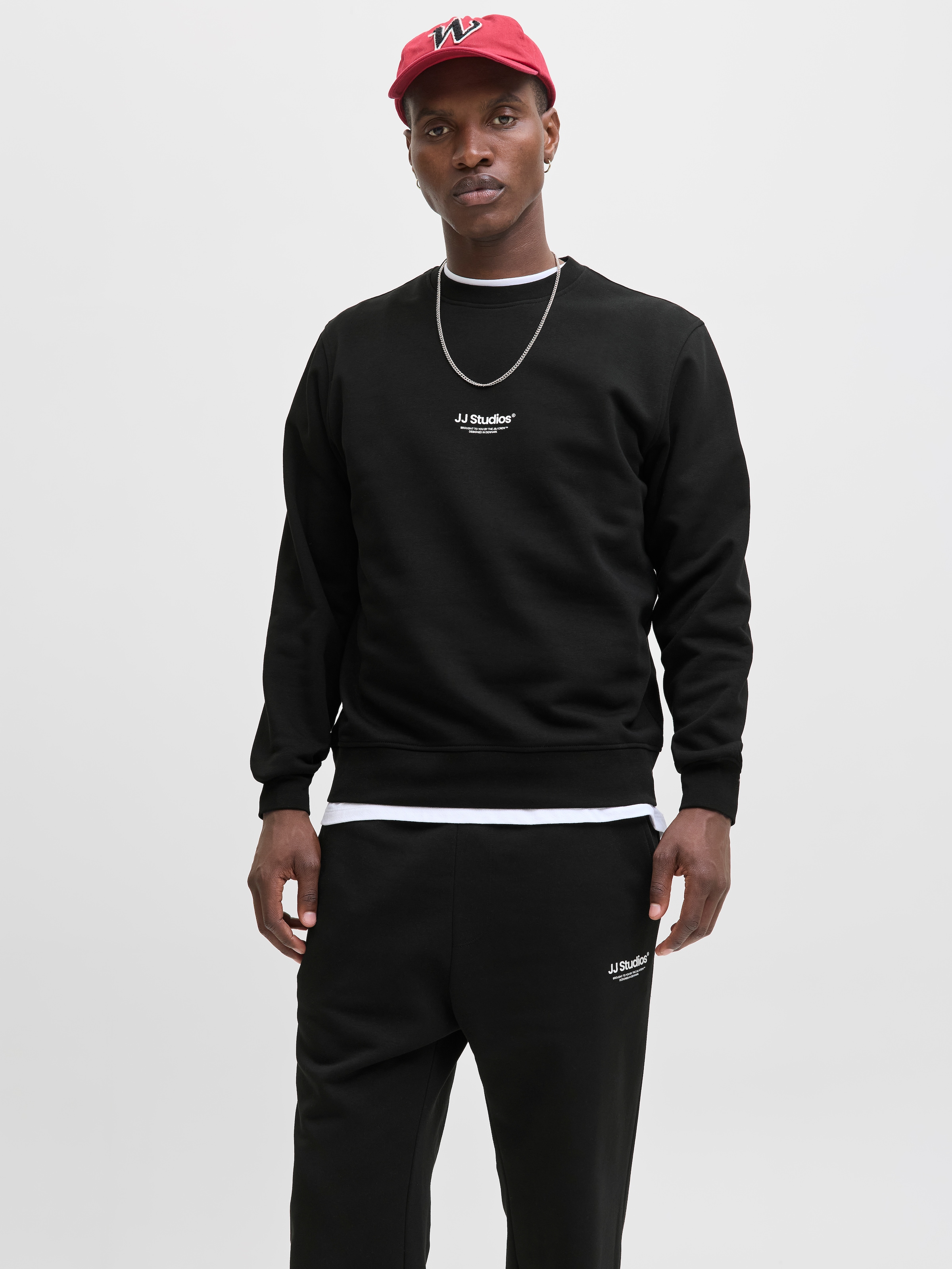 Jack & Jones Herren Sweatshirt JJESOHO SWEAT CREW NECK - Relaxed Fit günstig online kaufen