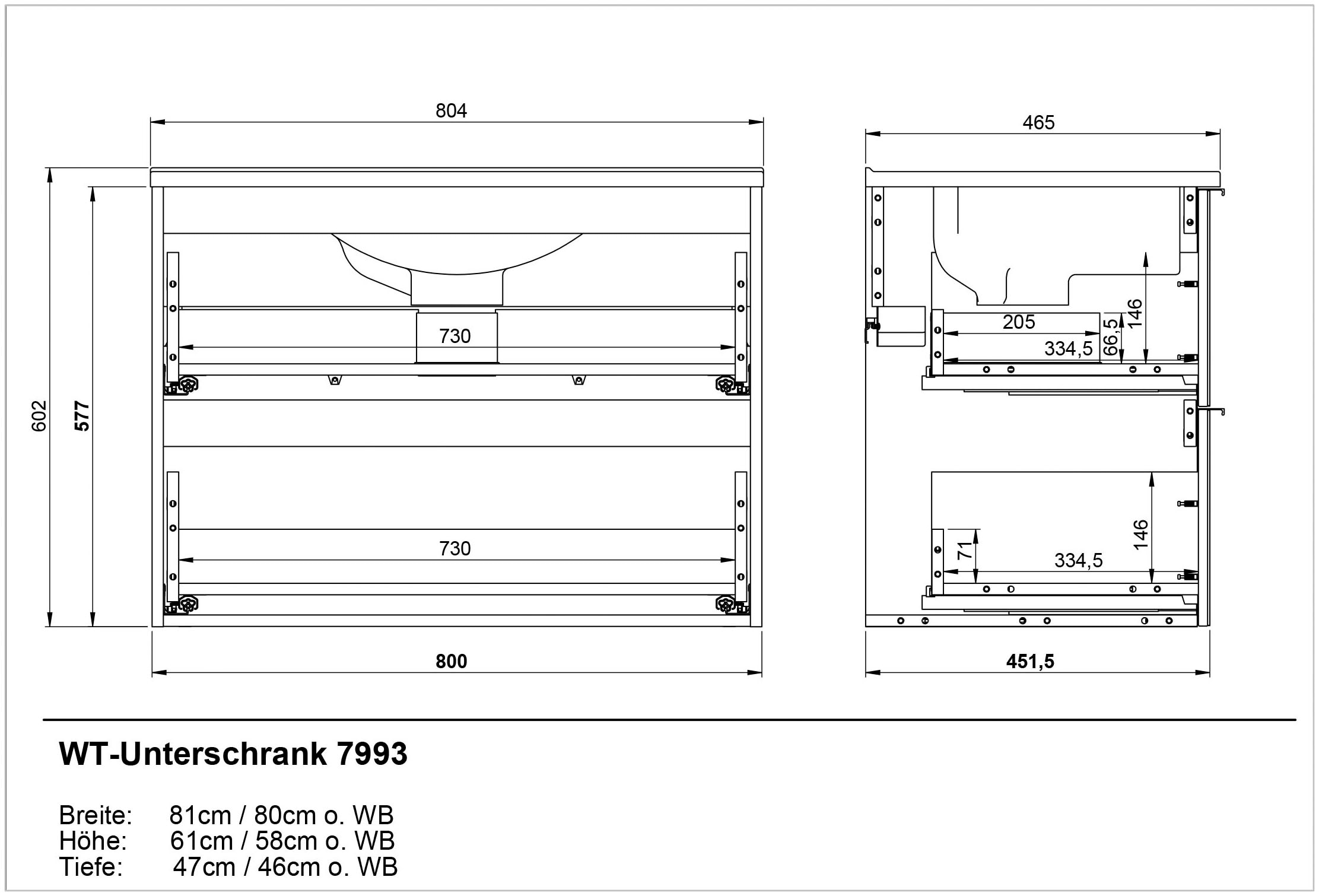GERMANIA Badmöbel-Set »Oakland«, (4 St.), inkl. WT-Unterschrank, Spiegelschrank, Schrank und Regal