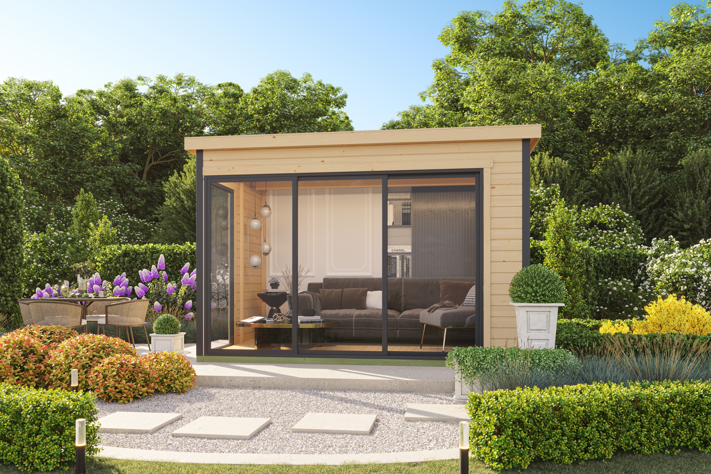 Nordic Holz Gartenhaus "AUSTIN 5" günstig online kaufen