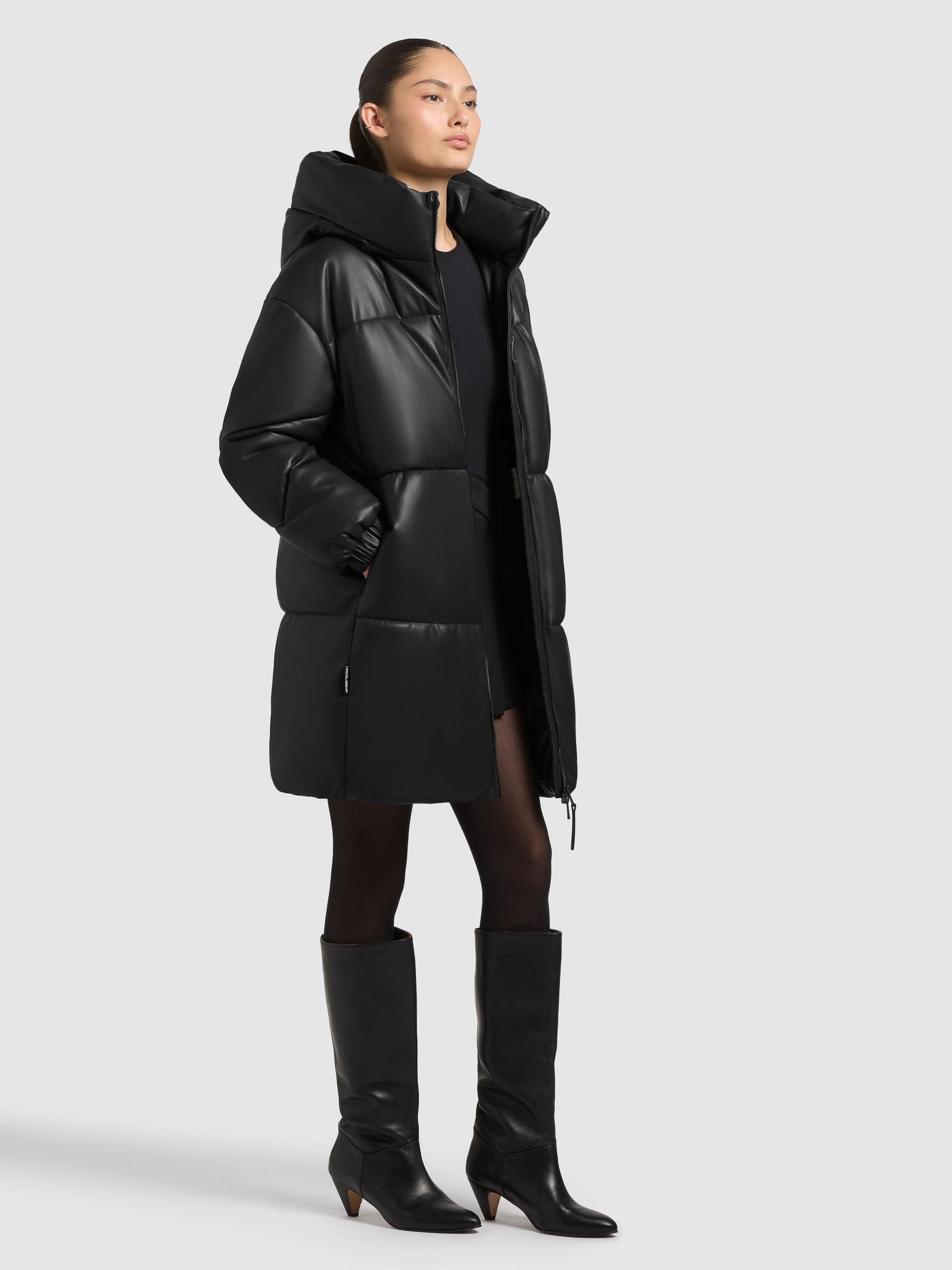 khujo Wintermantel »Lorsa« Winter Steppjacke mit Kapuze