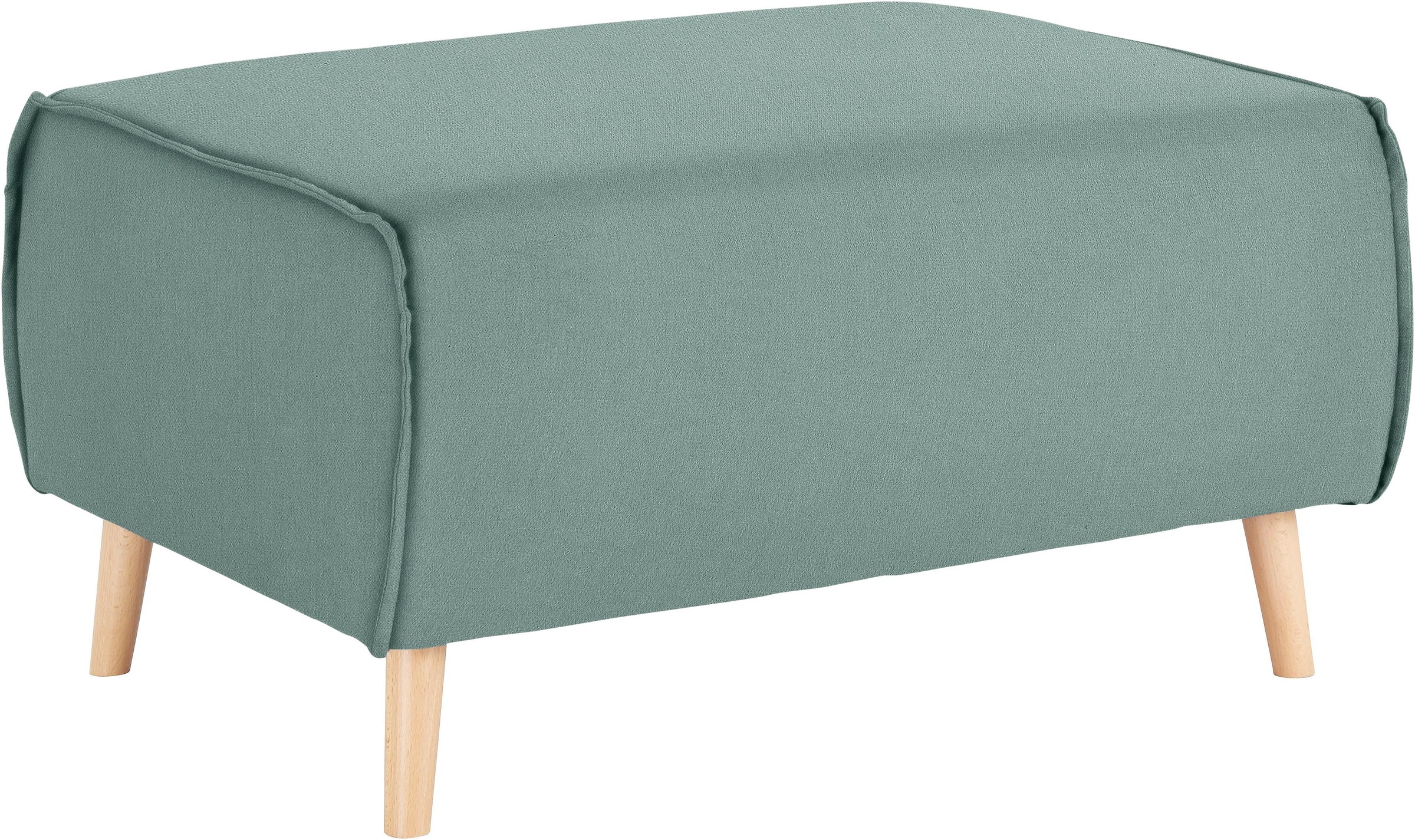 Home affaire Hocker "Janek" mit Keder in scandinavischem Design günstig online kaufen