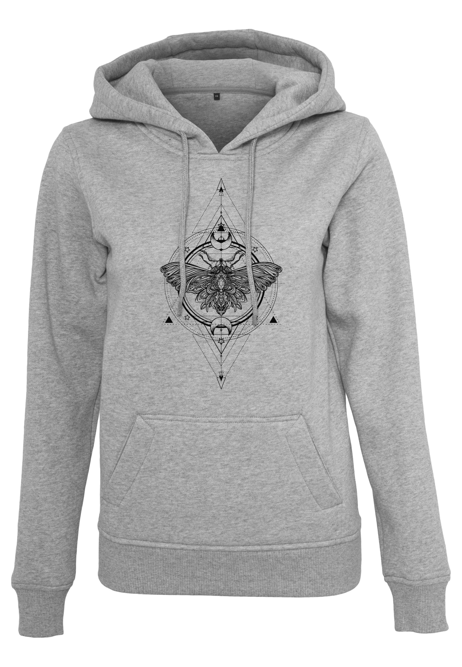 MisterTee Sweatshirt "MisterTee Damen Ladies Moth Hoody", 1 günstig online kaufen