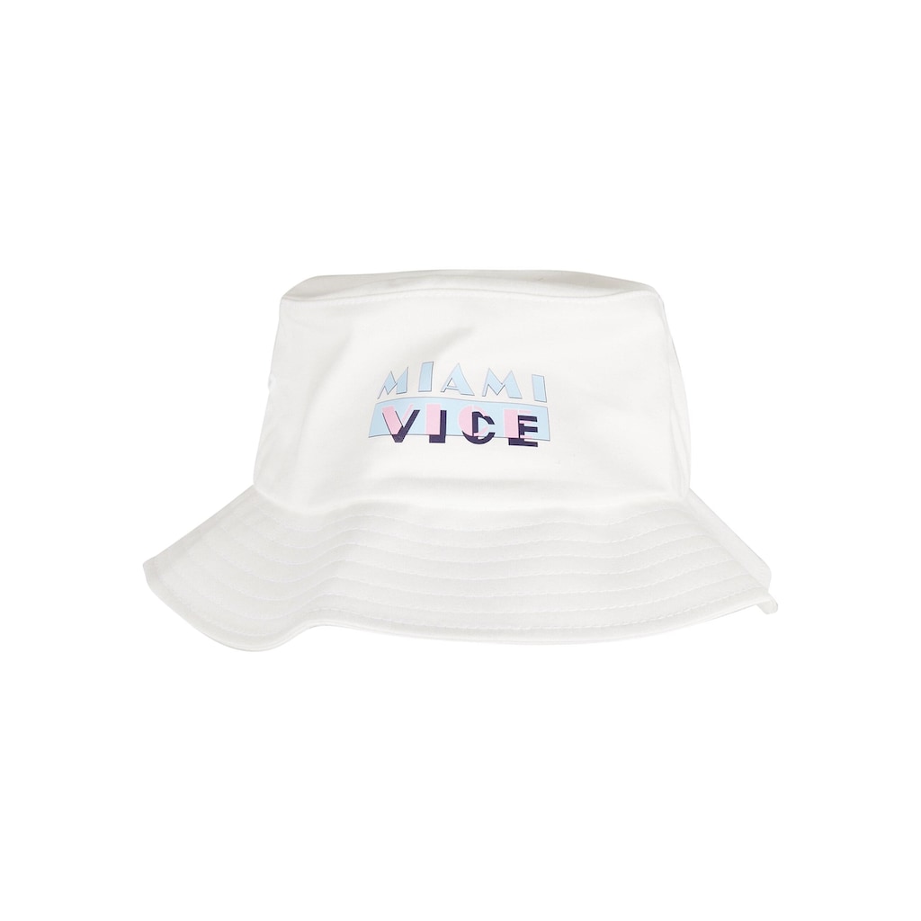 Merchcode Beanie »Merchcode Unisex Miami Vice Logo Bucket Hat«, (1 St.)