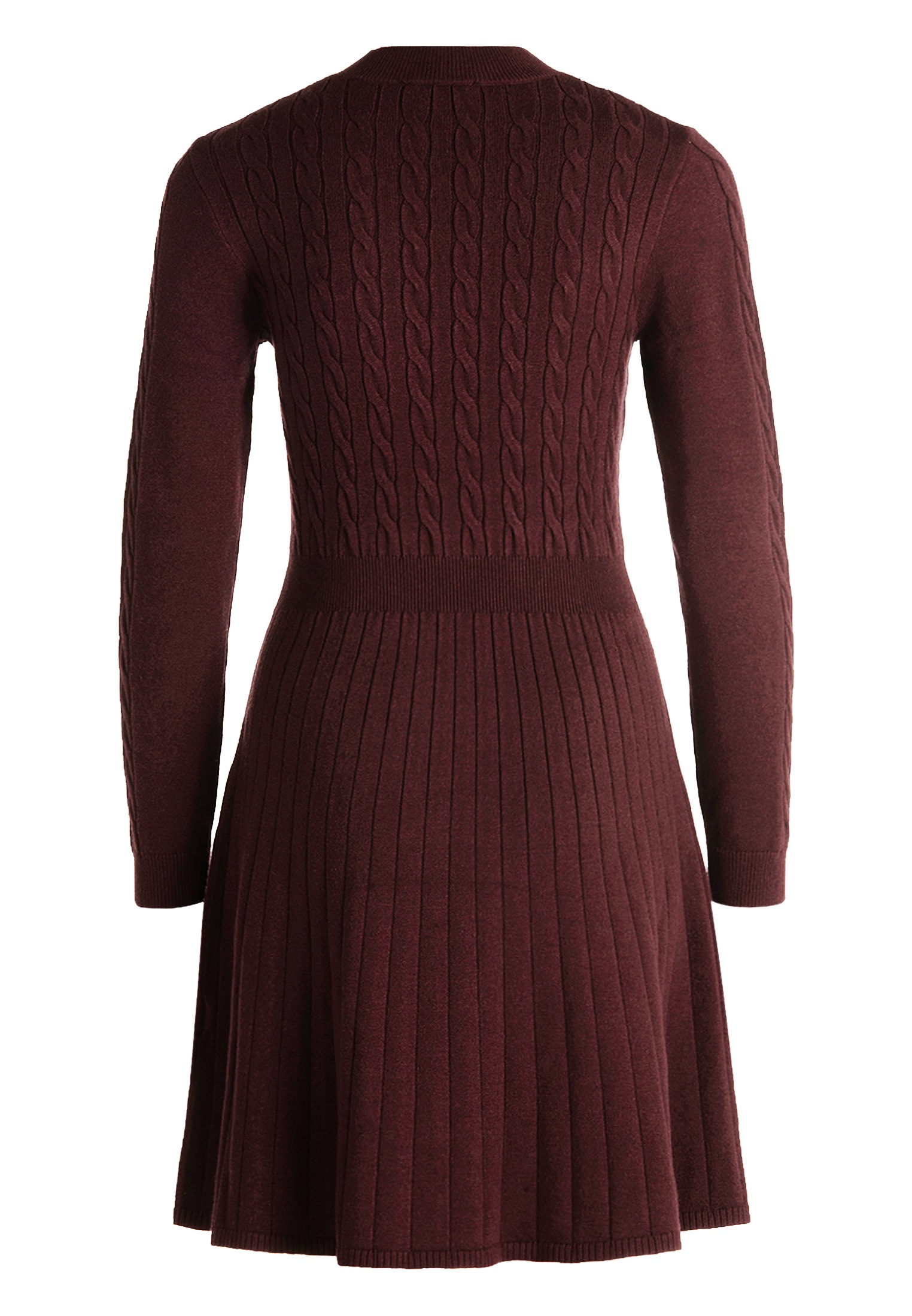 Thumbnail - Zero Strickkleid "Damen mit Zopfmuster" Ohne Tasche strukturiert