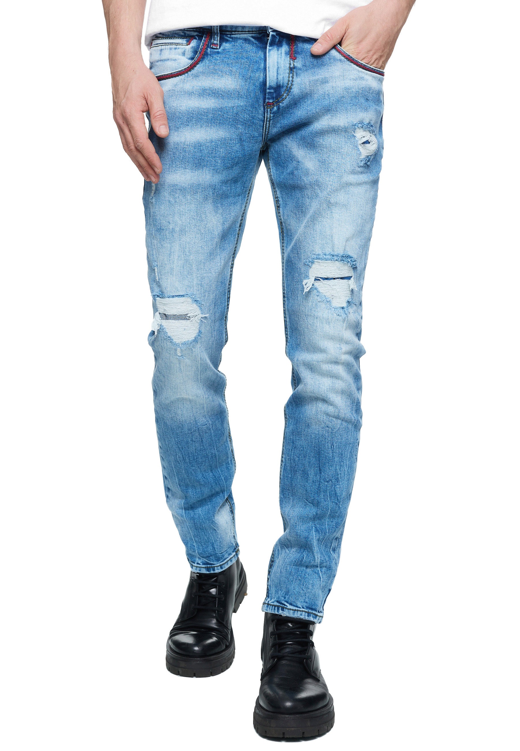 Straight-Jeans »MINO«, in klassischem Look