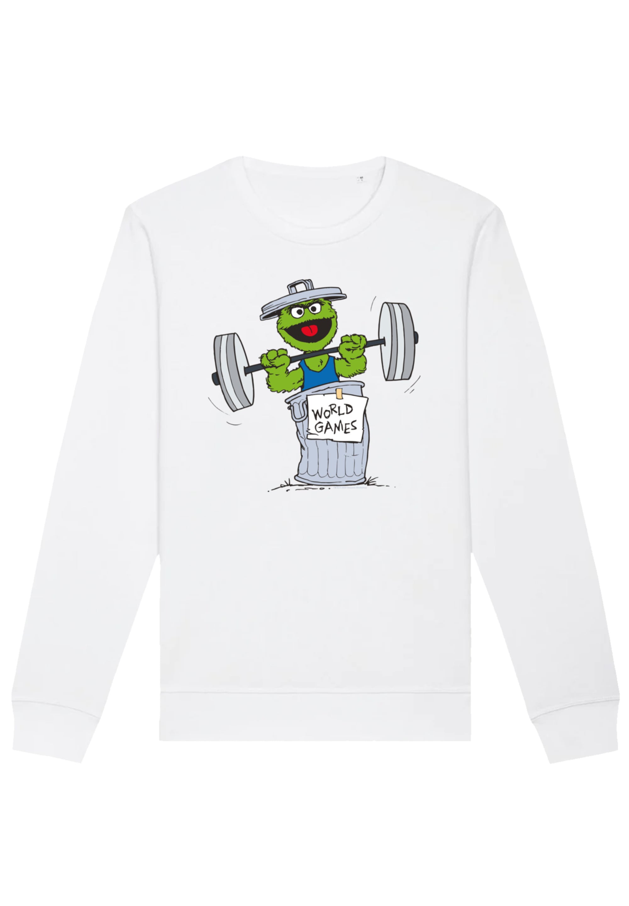 F4NT4STIC Sweatshirt "Sesamstraße Oscar World Games", Premium Qualität günstig online kaufen