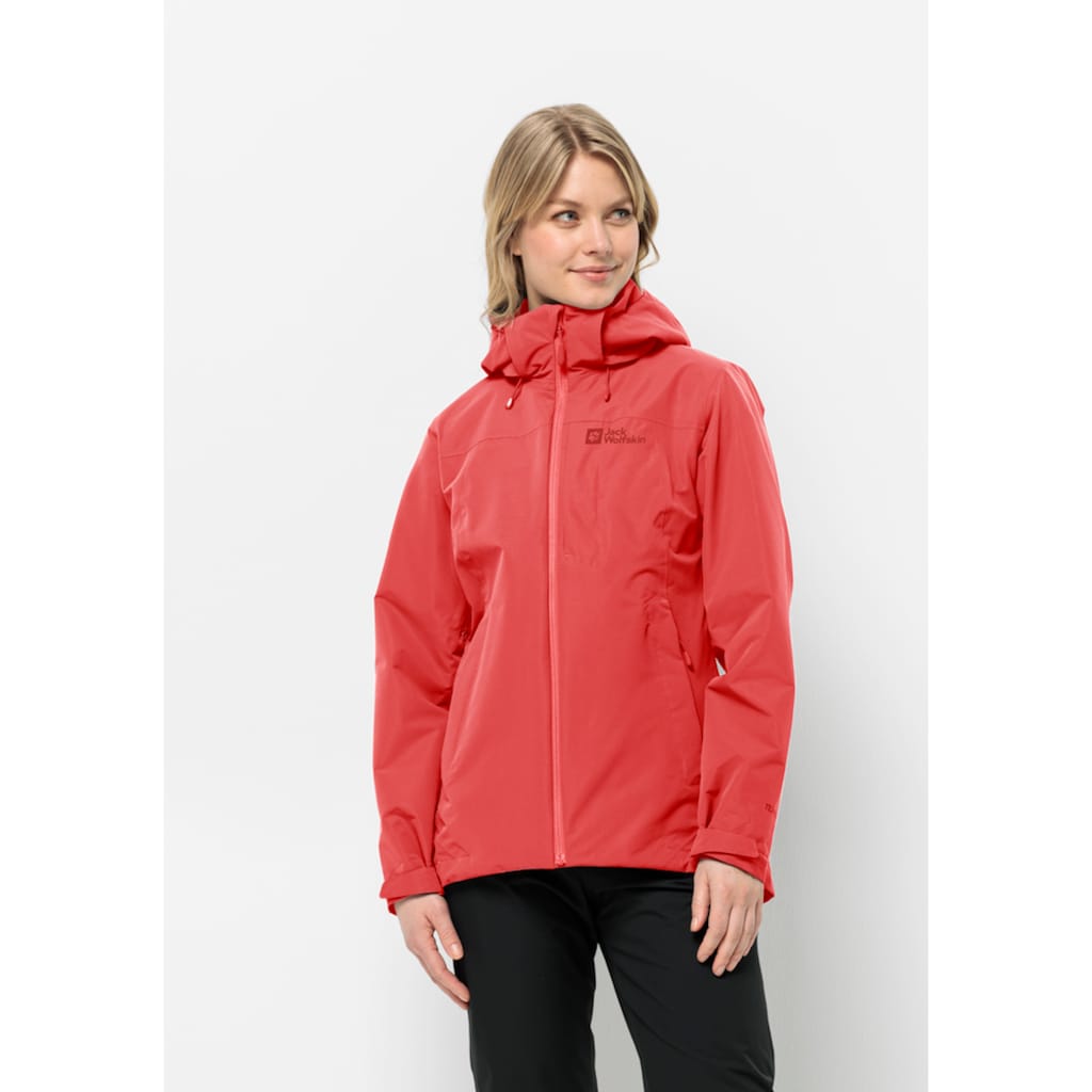 Jack Wolfskin Funktionsjacke »FERNBLICK 2L JKT W«, mit Kapuze