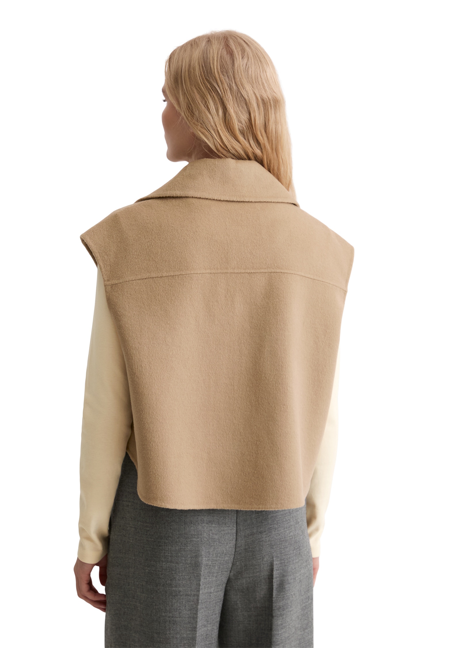 Marc O'Polo Steppweste »aus edlem Woll-Doubleface«