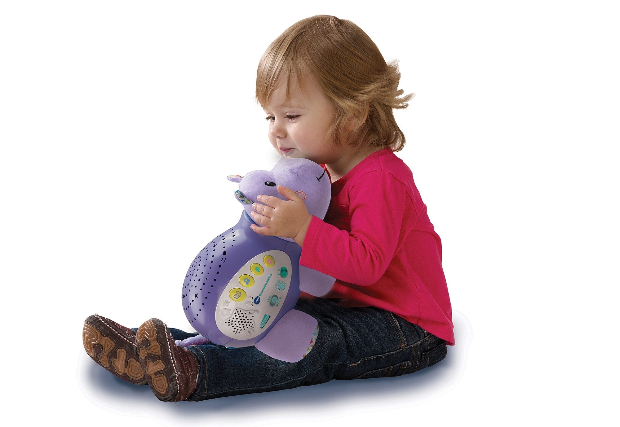 Vtech® Plüschfigur »VTechBaby, Sternenlicht Nilpferd«, mit Licht und Sound