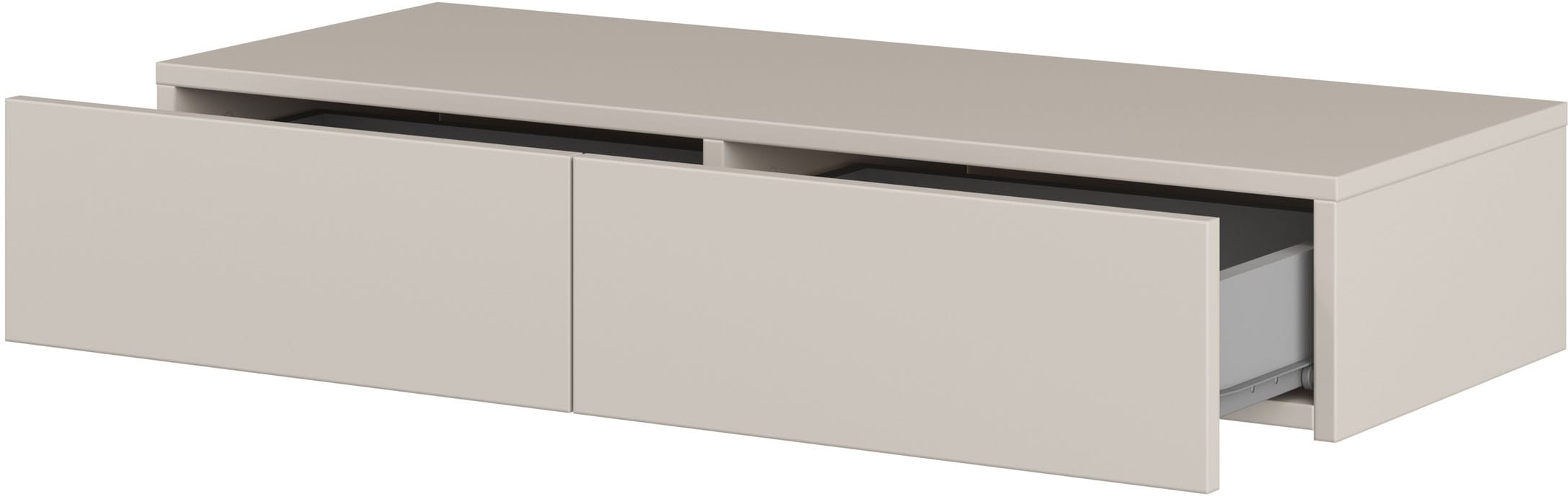 Home affaire Schminktisch »Jukon, Breite 90 cm, moderner Schminktisch, hängend«, Hängende Schminktisch, grifflos
