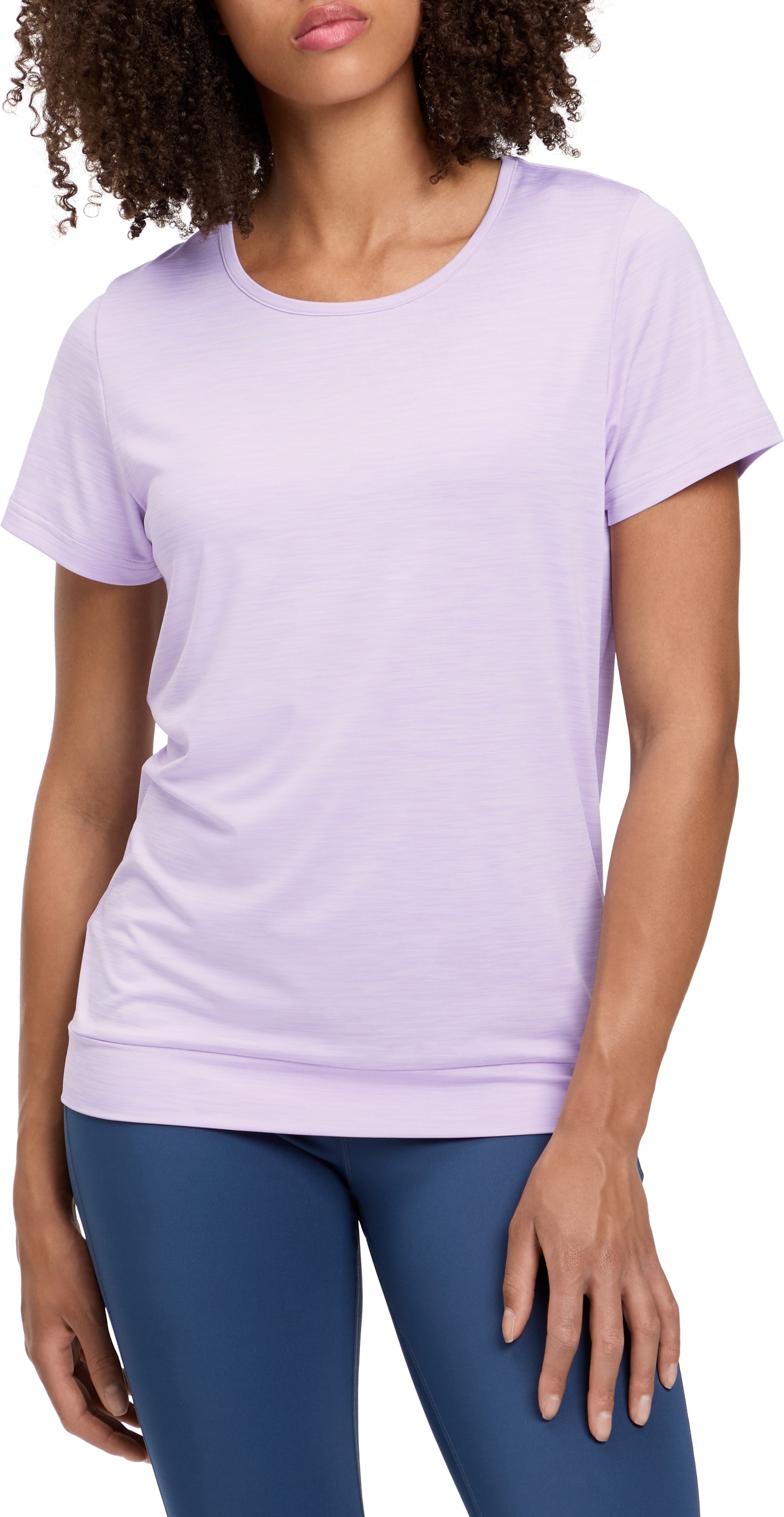 Energetics T-Shirt "DA.-T-SHIRT JEWEL SHORT SLEEVE W" mit kurzen Ärmeln, atmungsaktives DRY PLUS-Fasersystem, weiter Schnitt