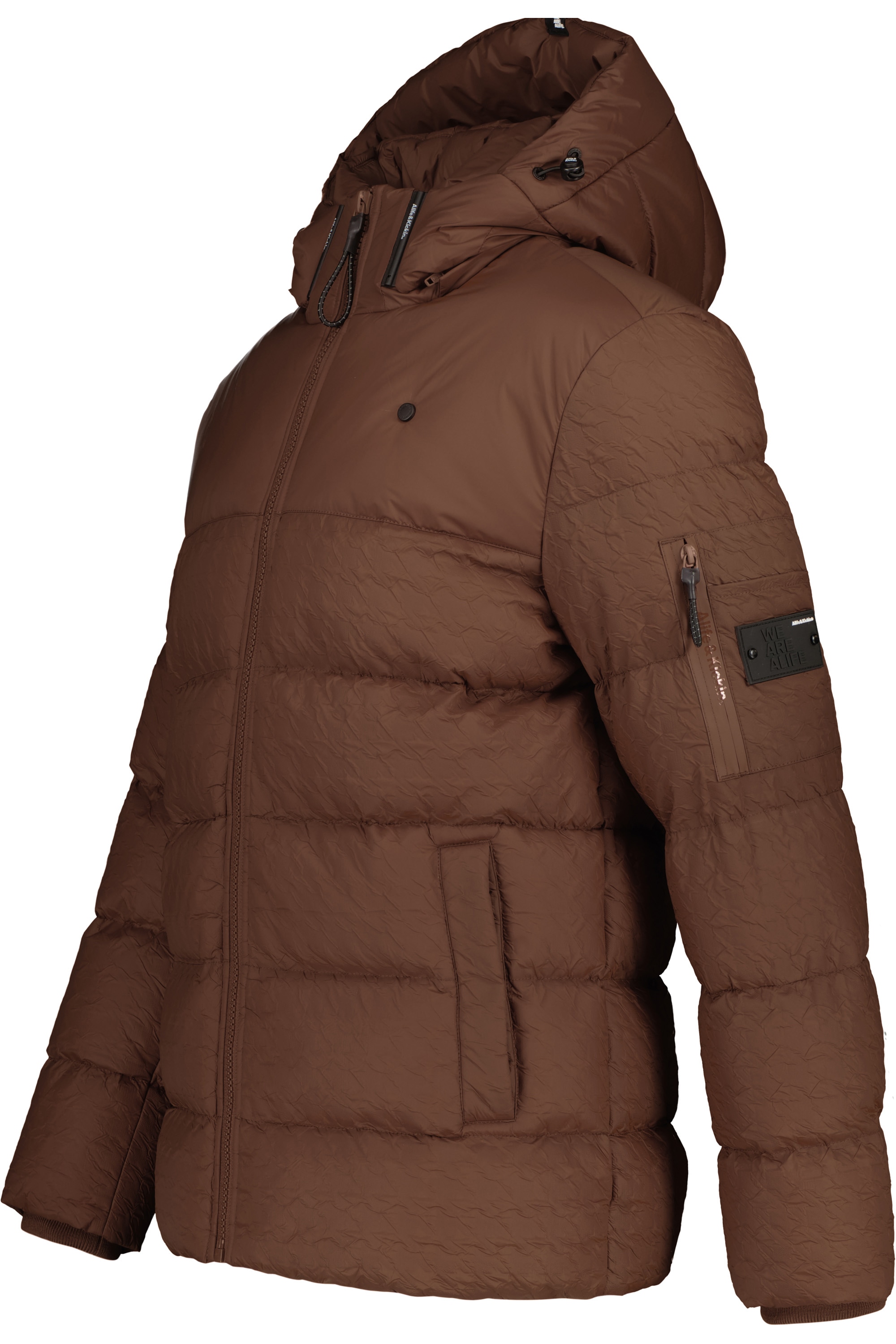 Alife & Kickin Winterjacke »Herren BeatAK A«, Warme gefütterte Herrenwinterjacke mit abnehmbarer Kapuze