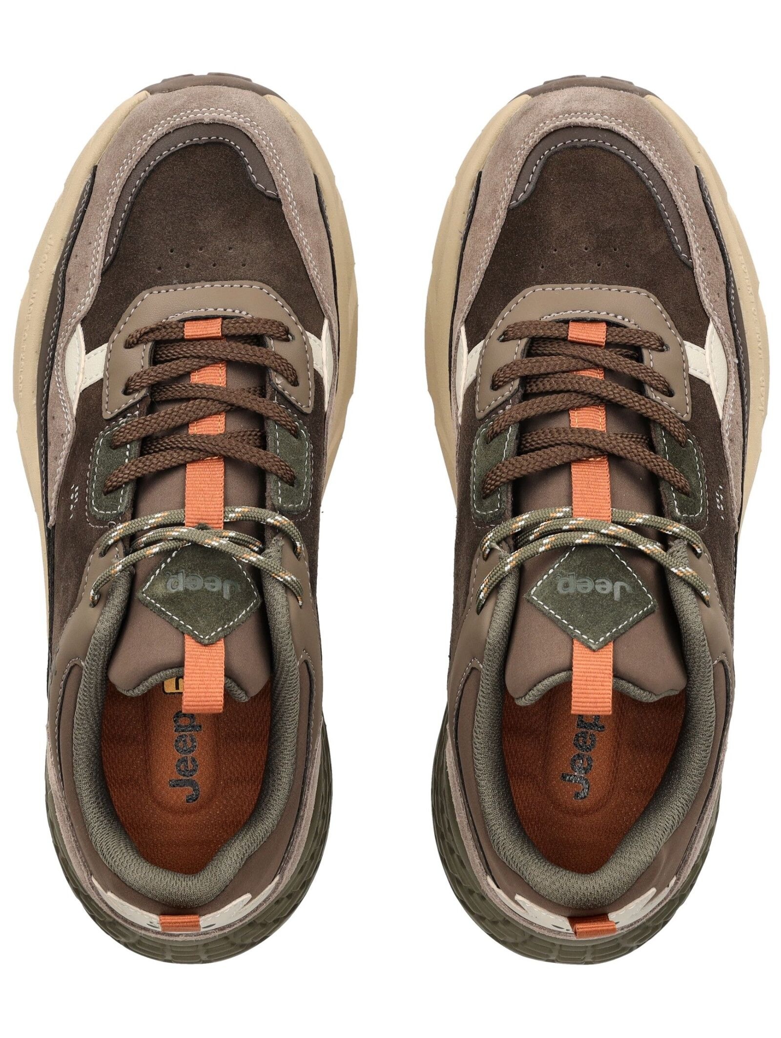 Jeep Sneaker »Jeep Sneaker Lederimitat/Textil«