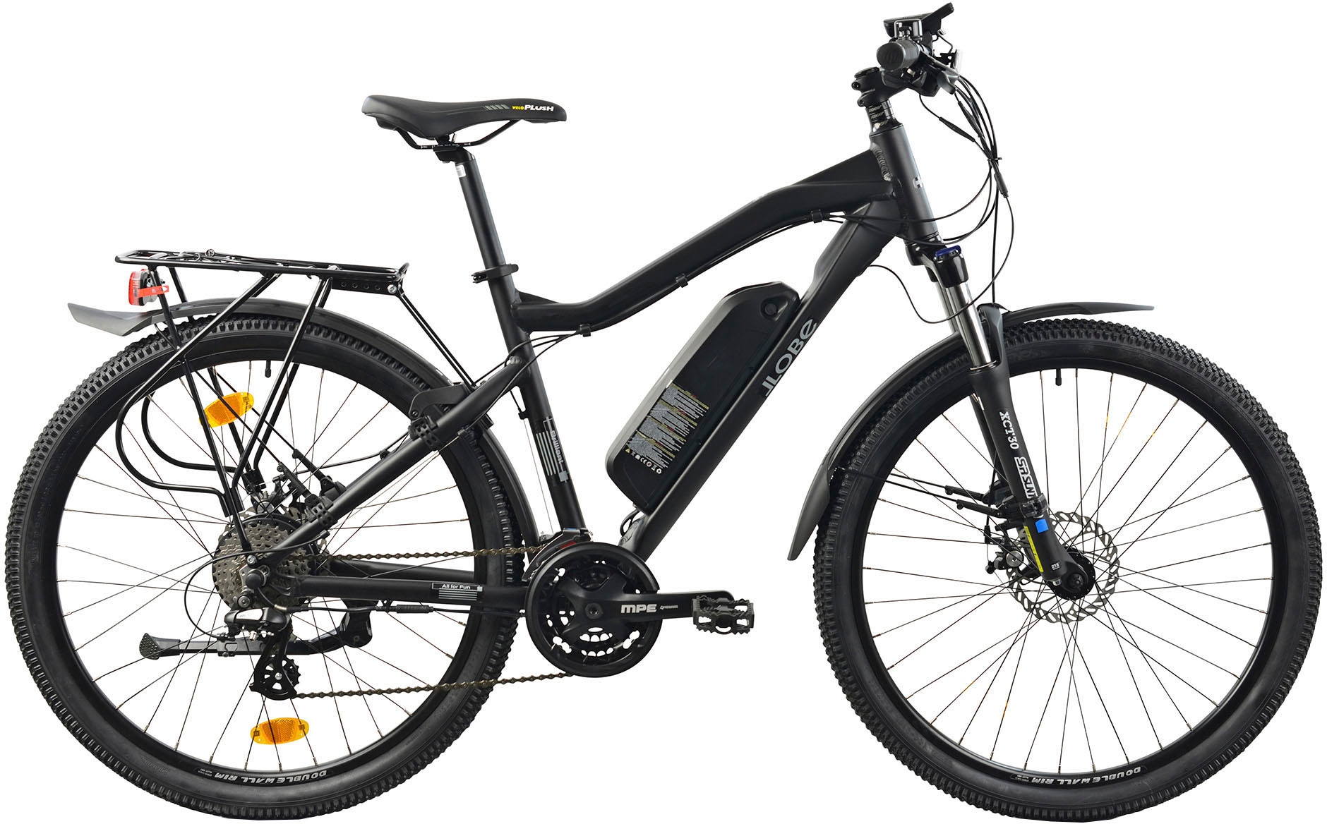 Llobe E-Bike »Mountain E-Bike 27,5" Brillant«, Shimano, Altus, Heckmotor 250 W