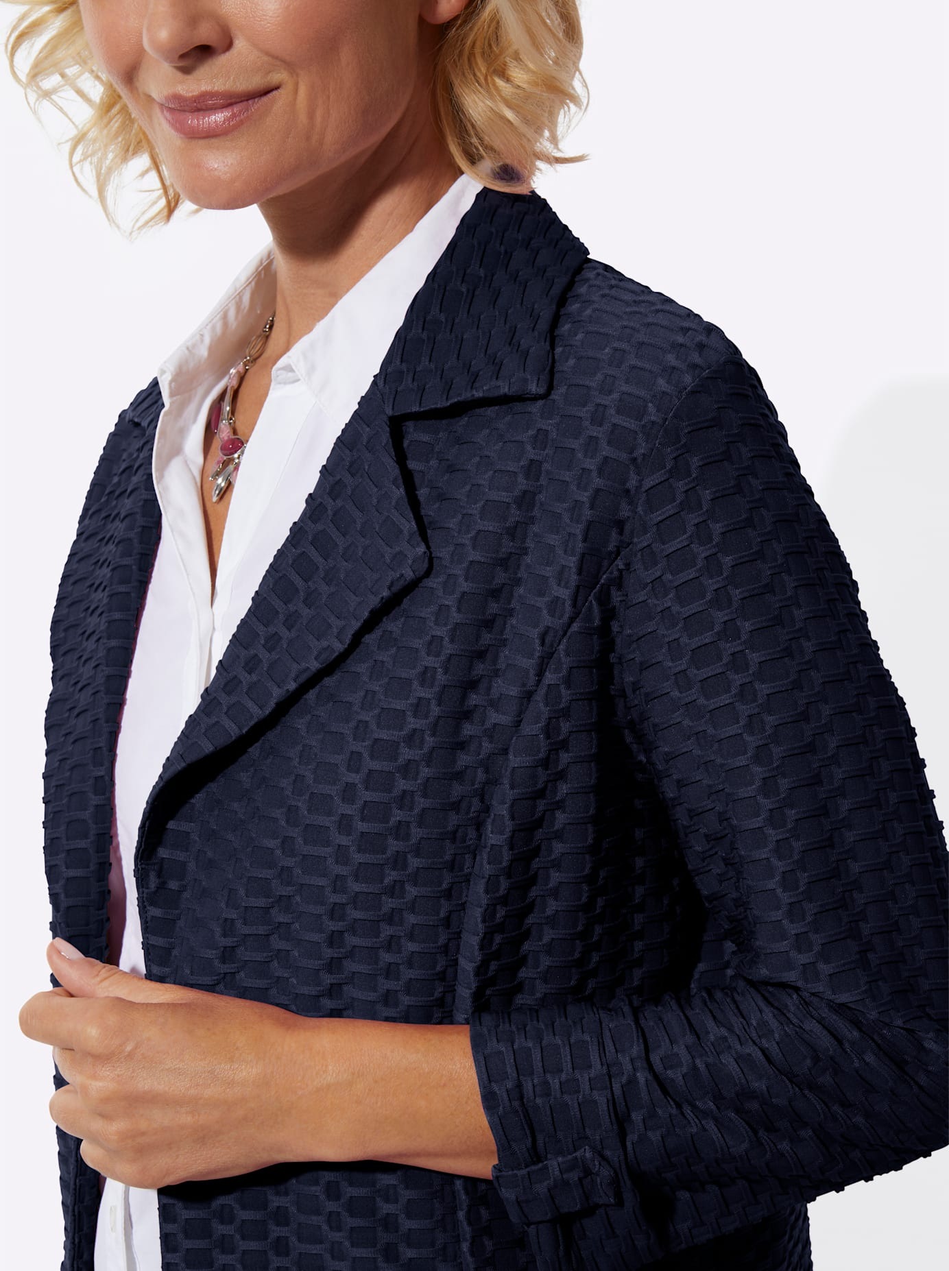 Classic Shirt Jacket Women Navy 52 5