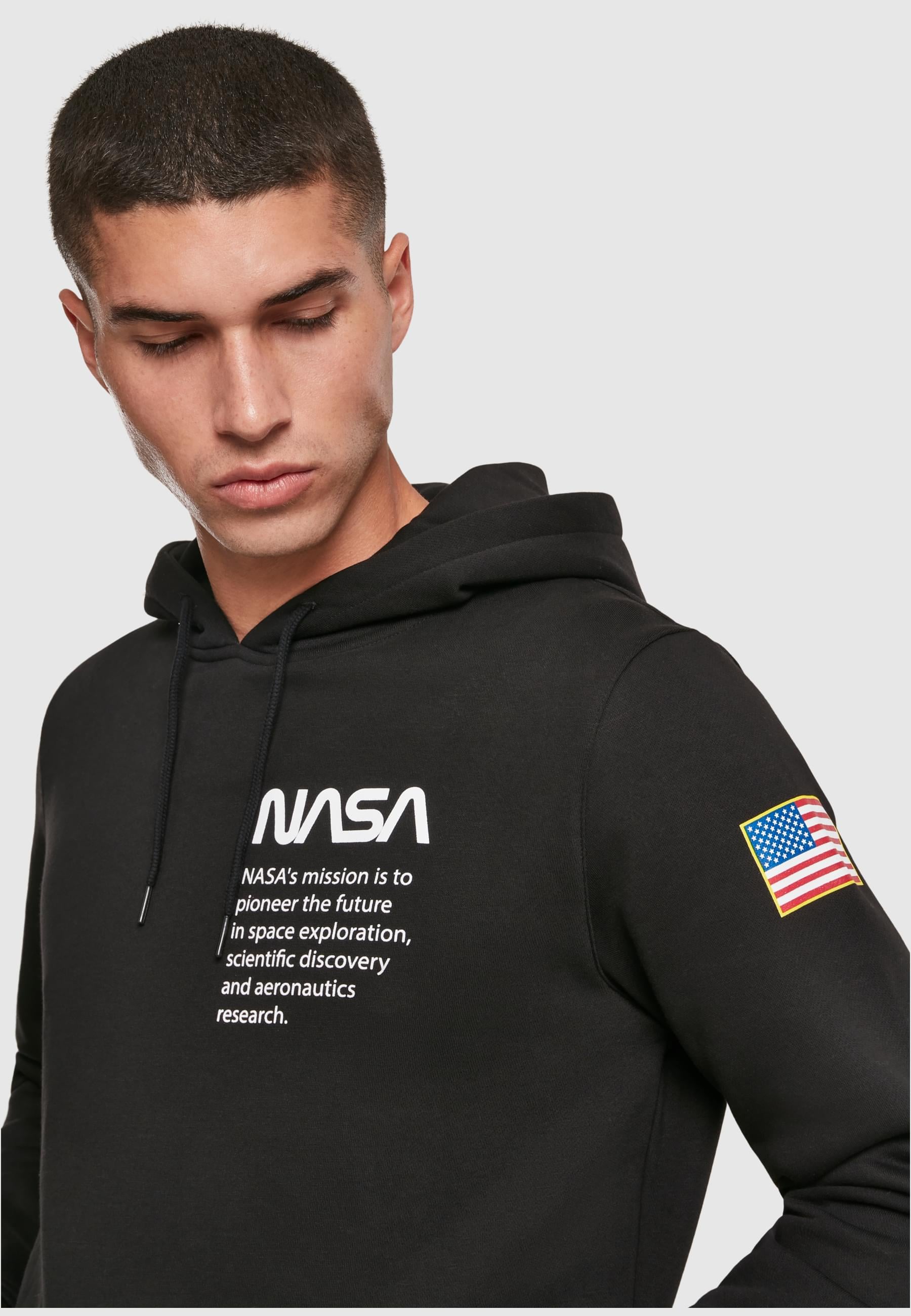 MisterTee Sweatshirt »MisterTee Herren NASA Definition Hoody«, (1 tlg.)