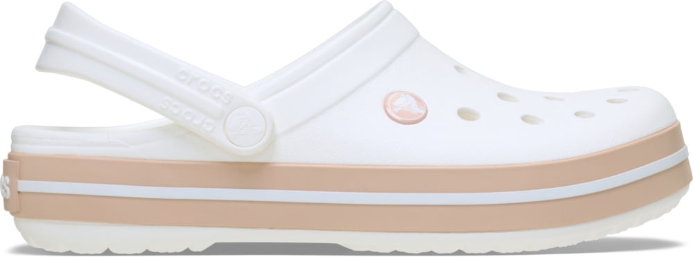 Crocs Clog »Crocband Clog«, Sommerschuh, Schlappen, Hausschuh mit zweifarbiger Laufsohle