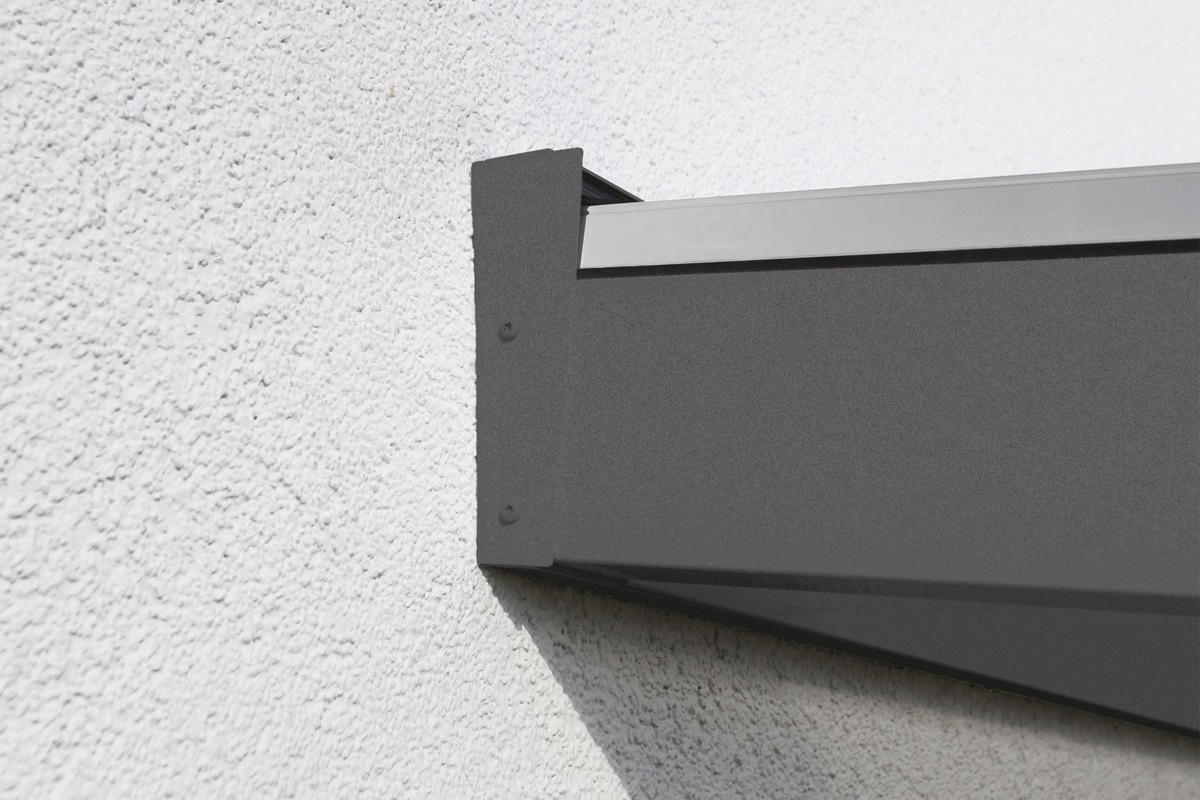 Skanholz Terrassendach »Genua«, 434 cm Breite, verschiedene Tiefe