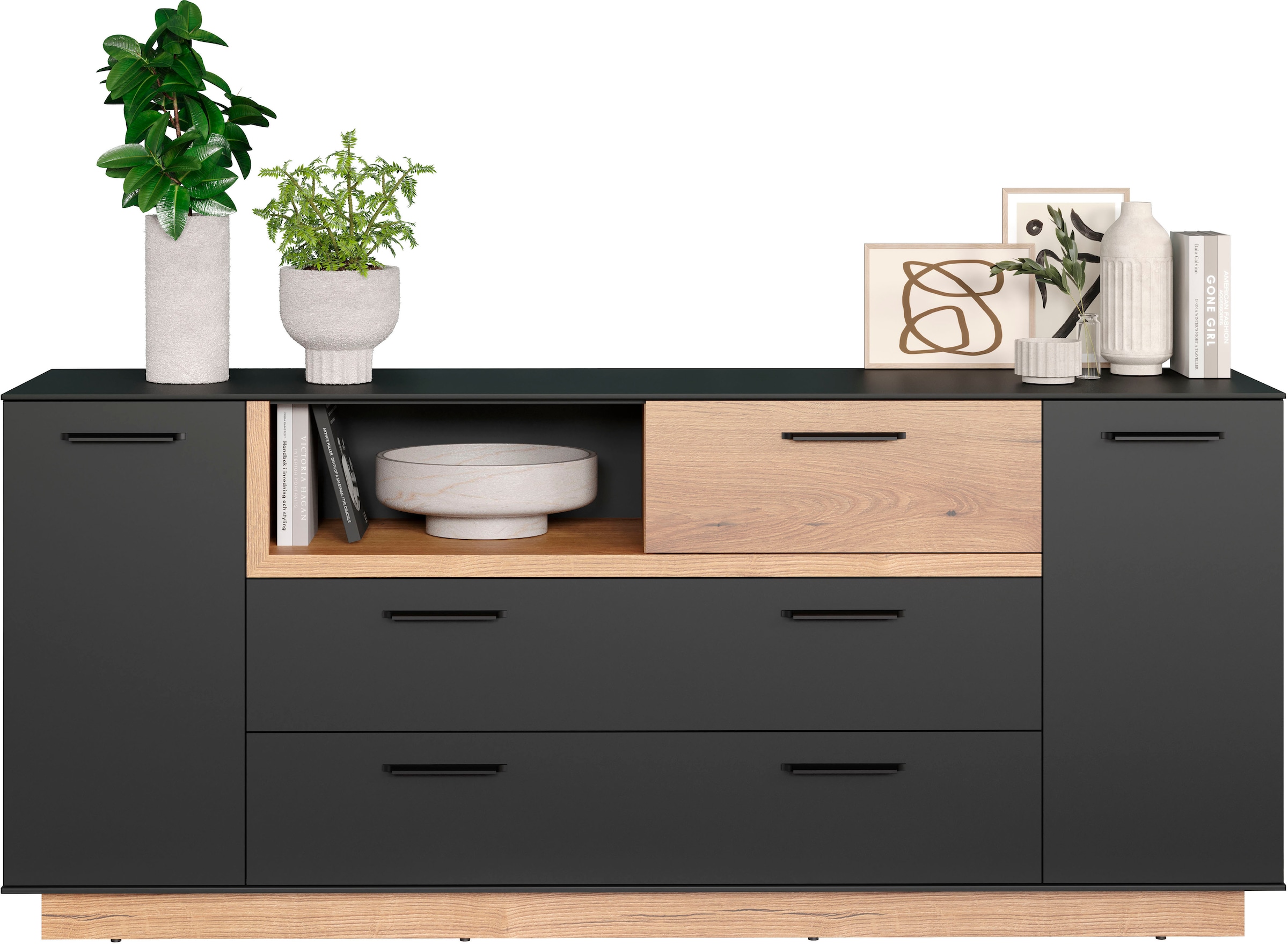 INOSIGN Sideboard "Premont" 1 Stk. tlg. Kommode, Breite 187 cm breit, mit v günstig online kaufen