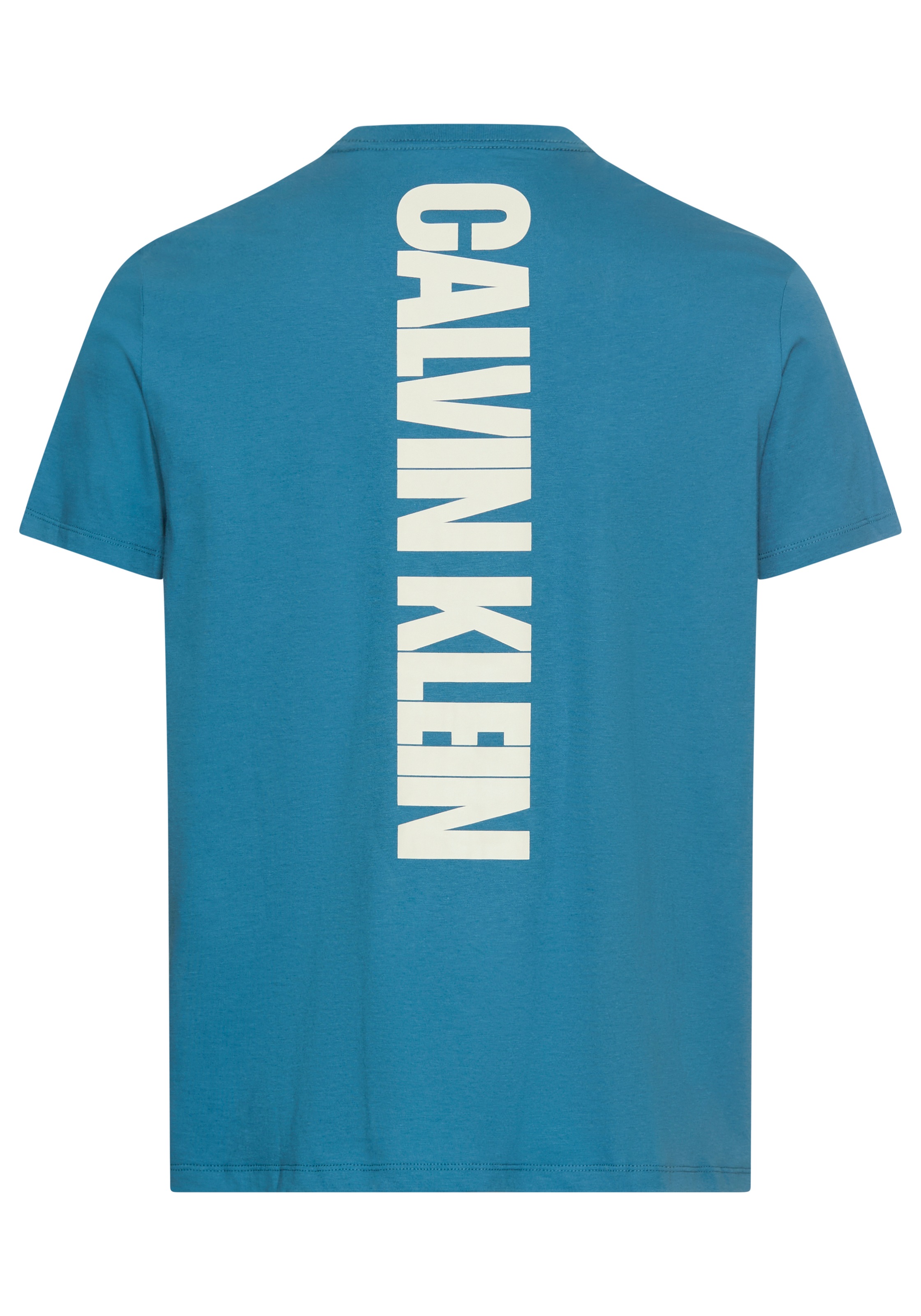 Calvin Klein Jeans T-Shirt "SS 30s E WRD STRTCH", mit großem Logodruck auf günstig online kaufen