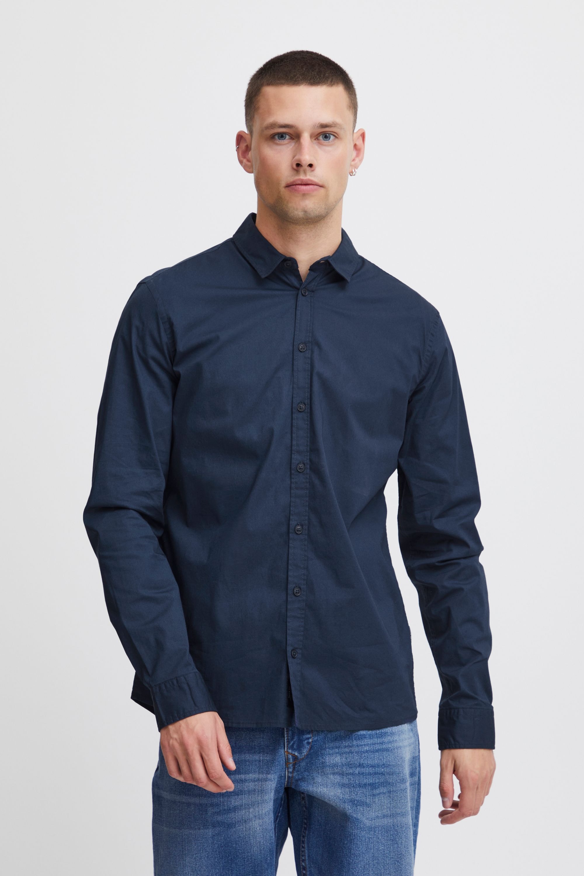 Blend Langarmhemd "BHBoxwell", Klassisches Langarmhemd günstig online kaufen