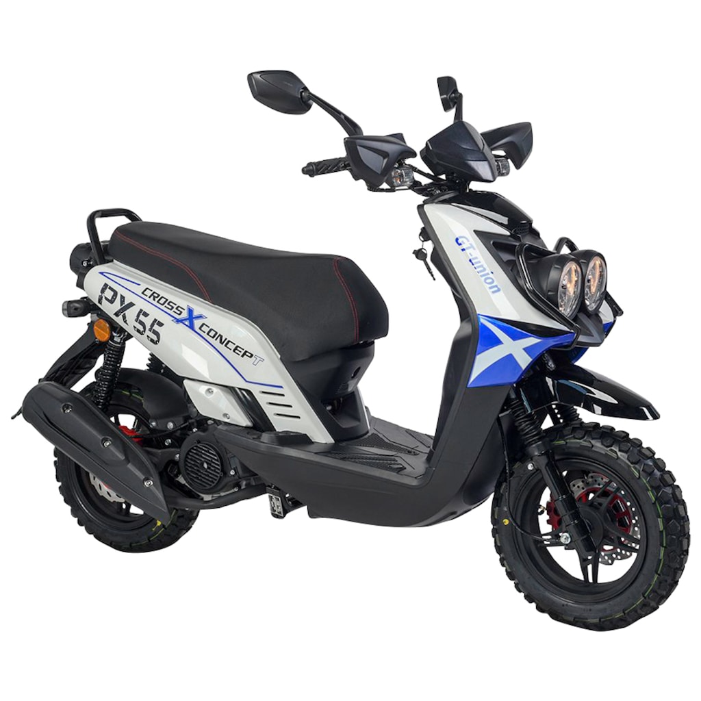 GT UNION Motorroller »PX 55 Cross-Concept«, 125 cm³, 85 km/h, Euro 5, 8,4 PS