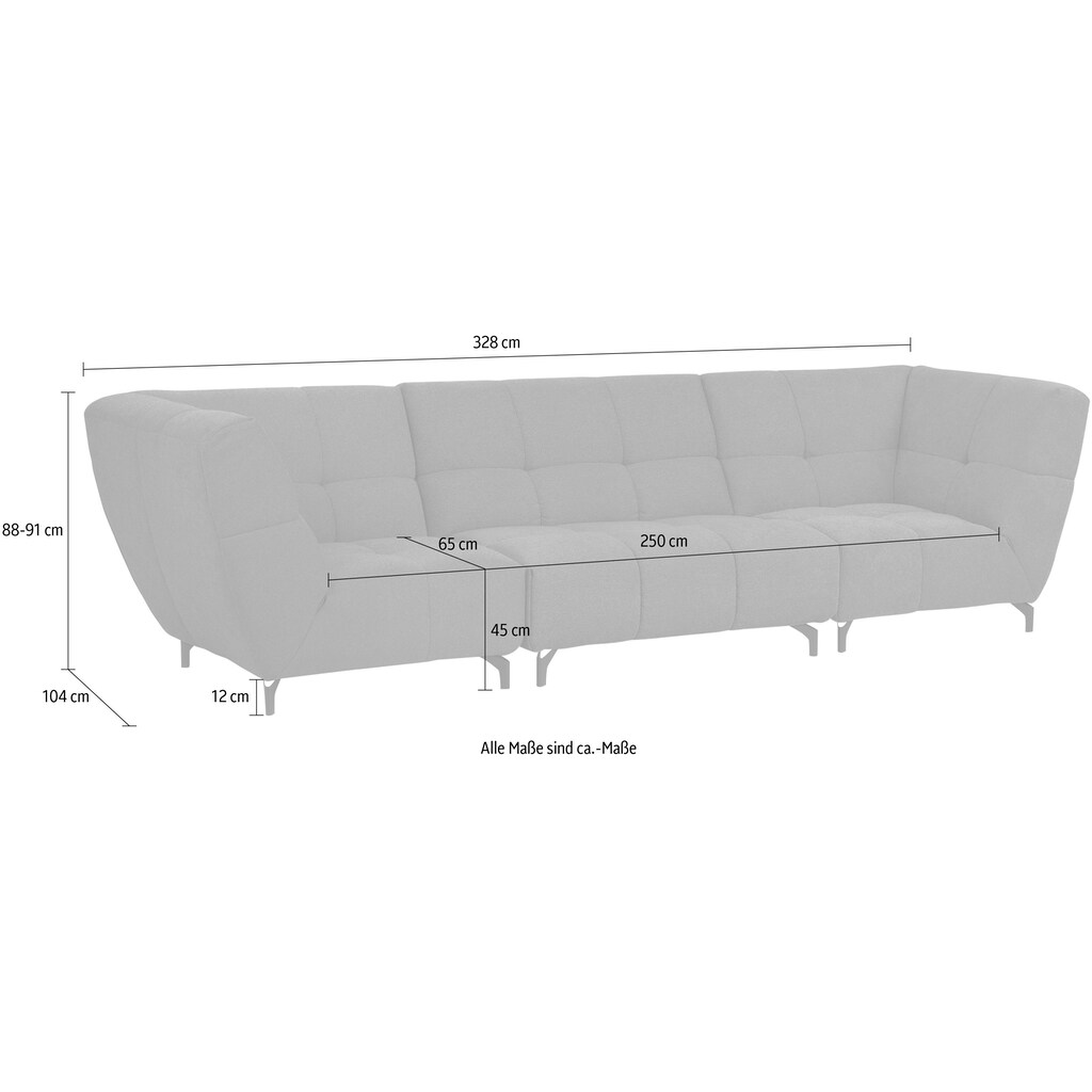 INOSIGN Ecksofa »Bahamas L-Form«