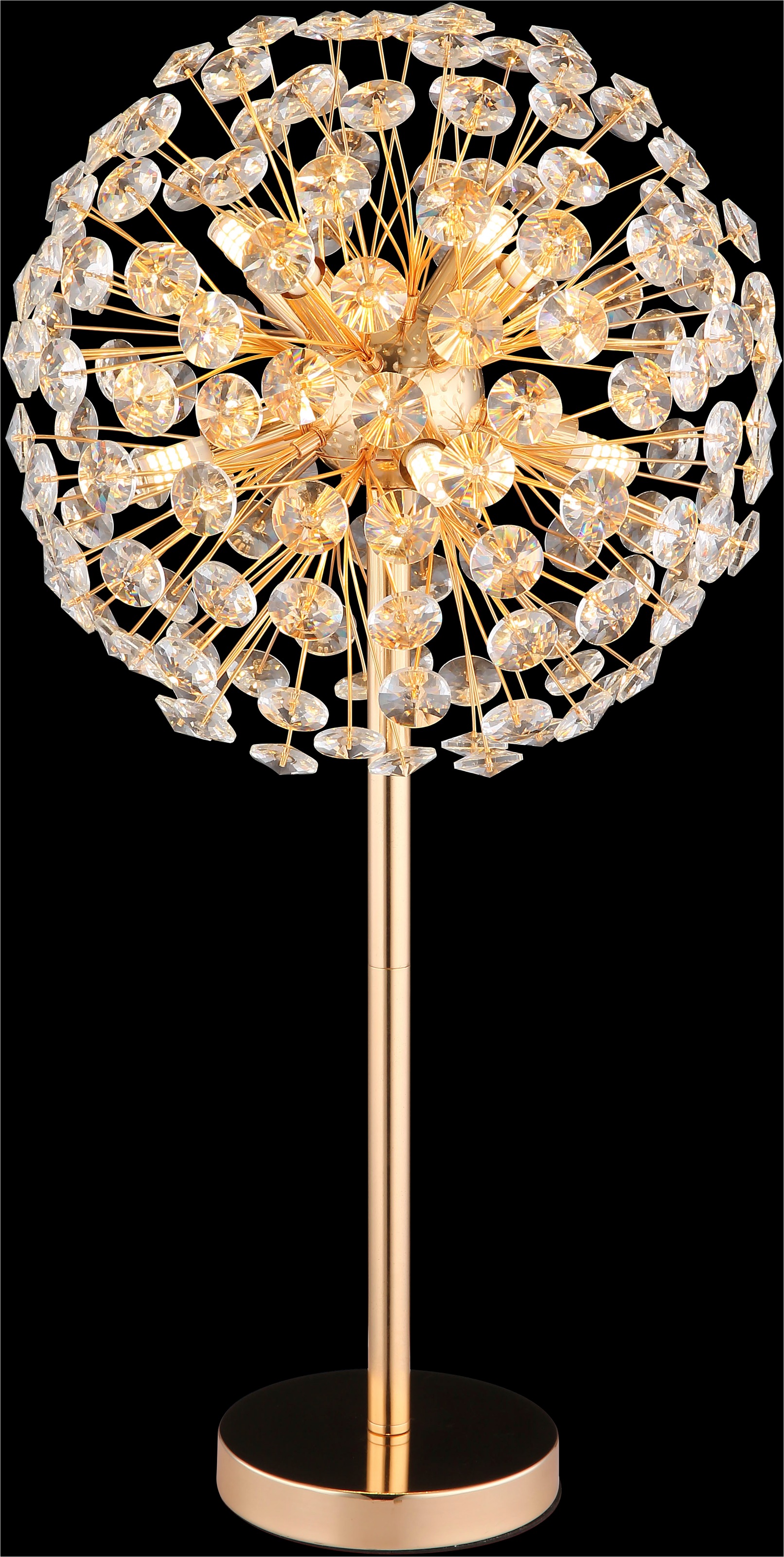 GLOBO LIGHTING Tischleuchte »KATRINA« G9 1 Stk. Warmweiß Tischlampe Nachttischlampe Deko-Tischleuchte Schlafzimmer