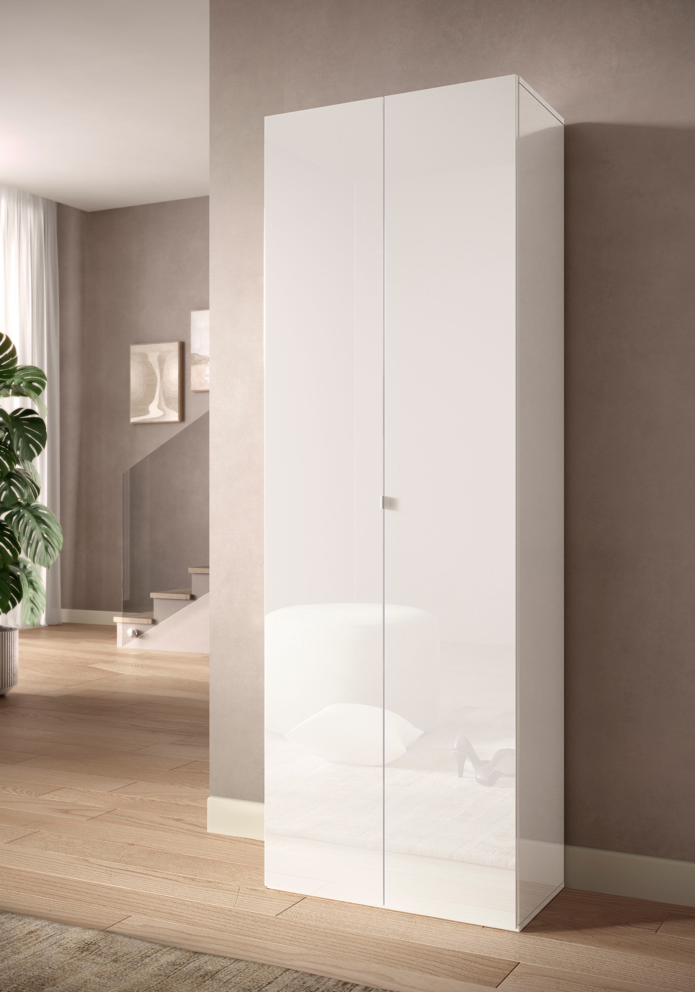 OTTO home Schuhschrank "SMILE Breite 63 cm, Höhe 184 cm, Schuhregal mit 7 E günstig online kaufen