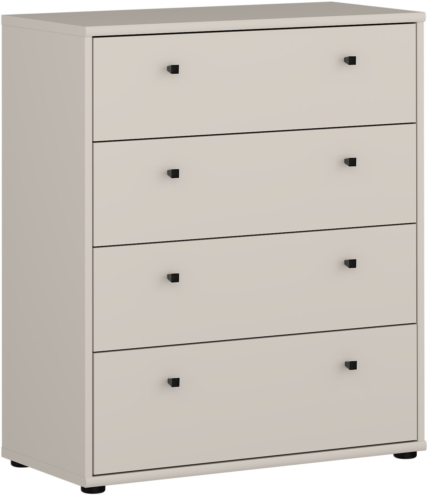 Kommode FORTE, B:73,7cm H:85,5cm T:34,8cmsand, Dekorfolie, FSC-zertifizierter Holzwerkstoff, Flur, Sideboards, "Tempra", Breite 73,7 cm